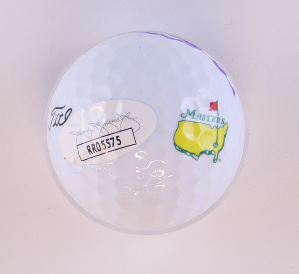 Gary Player Signed Masters Logo Golf Ball (JSA) at PristineAuction.com Gary Player Signed Masters Logo Golf Ball (JSA) at PristineAuction.com