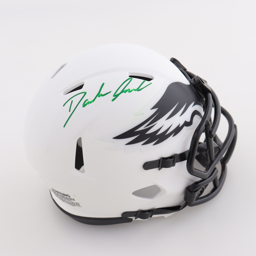 D'Andre Swift Signed Eagles Lunar Eclipse Alternate Speed Mini Helmet (JSA) at PristineAuction.com D'Andre Swift Signed Eagles Lunar Eclipse Alternate Speed Mini Helmet (JSA) at PristineAuction.com