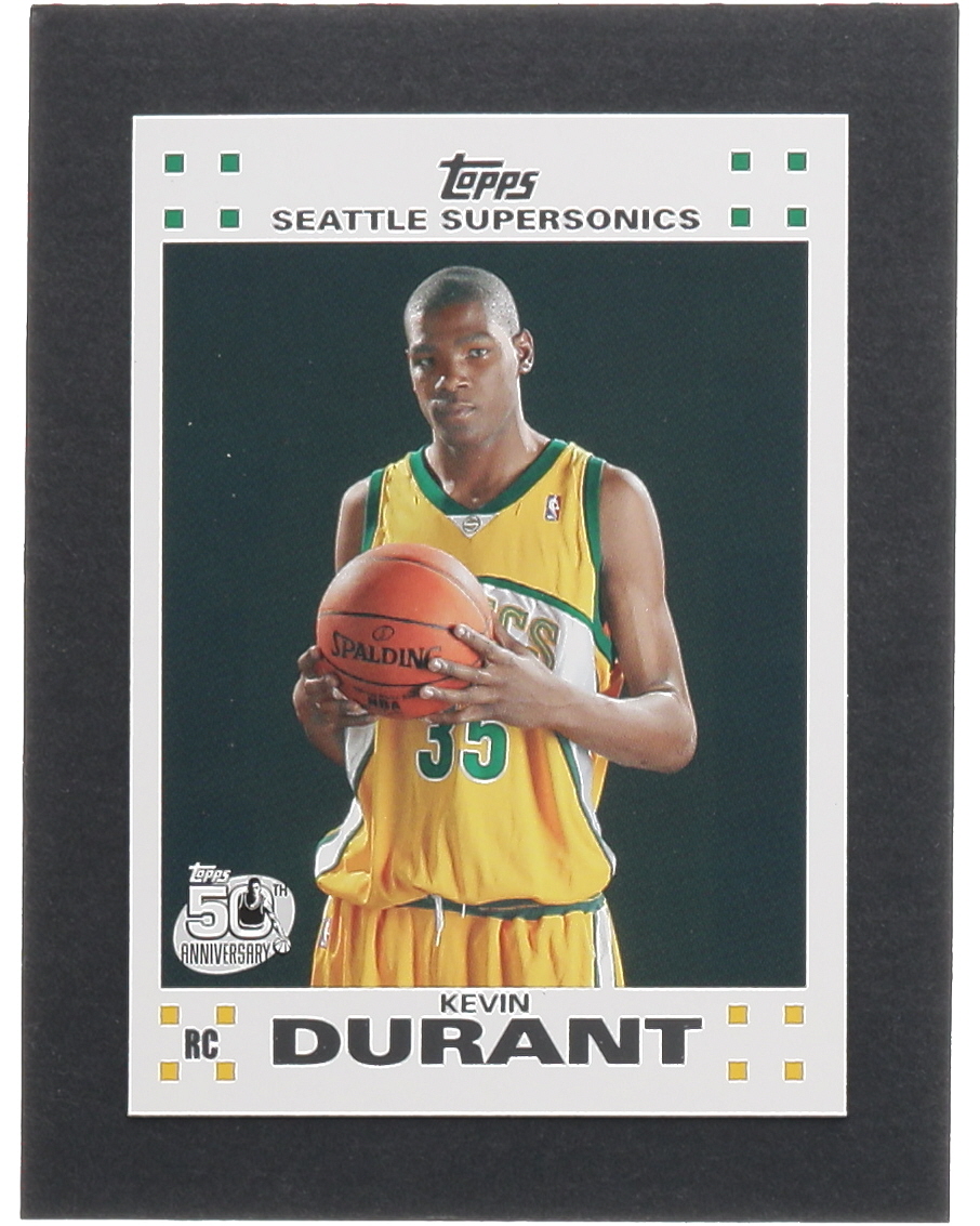 Kevin Durant 2007-08 Topps Rookie Set #2 RC at PristineAuction.com Kevin Durant 2007-08 Topps Rookie Set #2 RC at PristineAuction.com
