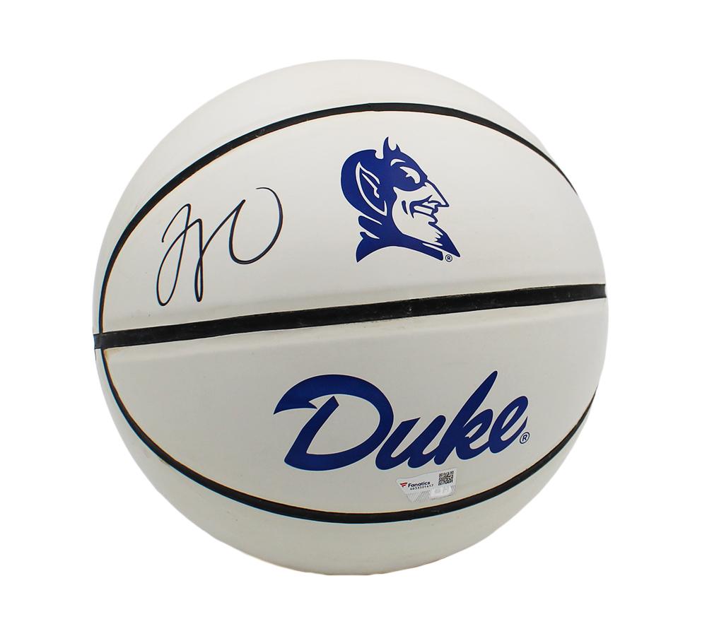 Jayson Tatum Signed Duke Blue Devils Logo Basketball (Fanatics) at PristineAuction.com Jayson Tatum Signed Duke Blue Devils Logo Basketball (Fanatics) at PristineAuction.com