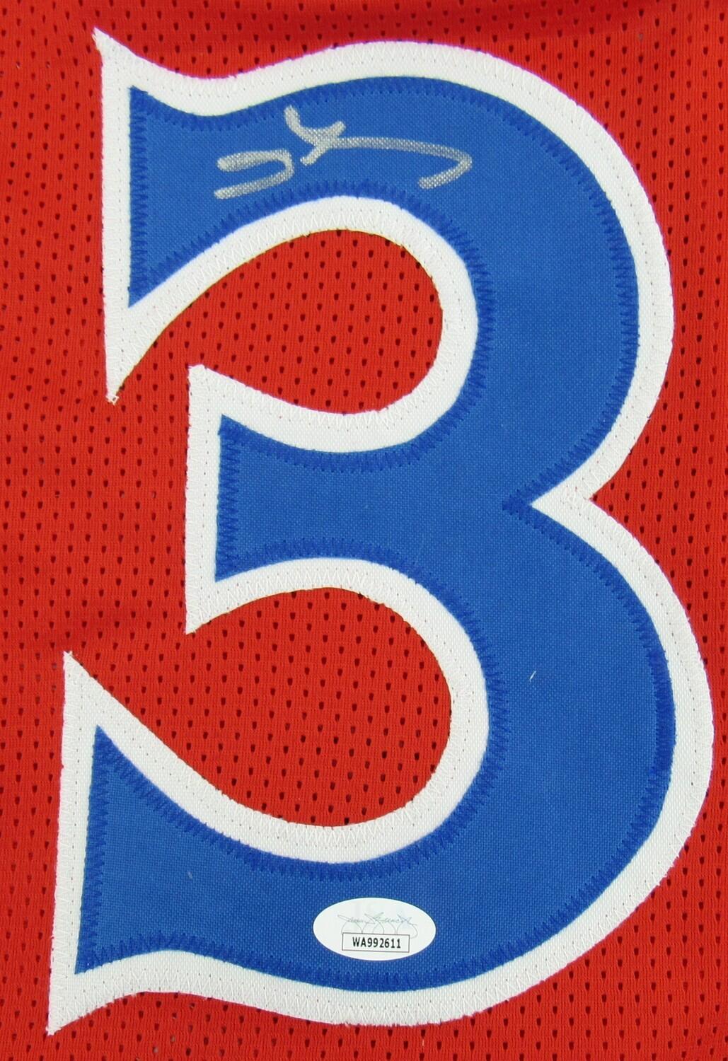 Allen Iverson Signed Jersey (JSA) at PristineAuction.com Allen Iverson Signed Jersey (JSA) at PristineAuction.com