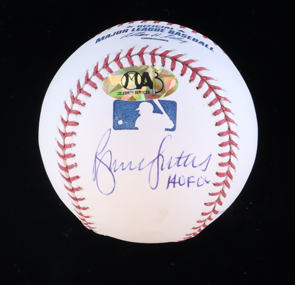 Bruce Sutter & Bob Forsch Signed OML Baseball Inscribed "HOF 06" (JSA & MAB) at PristineAuction.com Bruce Sutter & Bob Forsch Signed OML Baseball Inscribed "HOF 06" (JSA & MAB) at PristineAuction.com