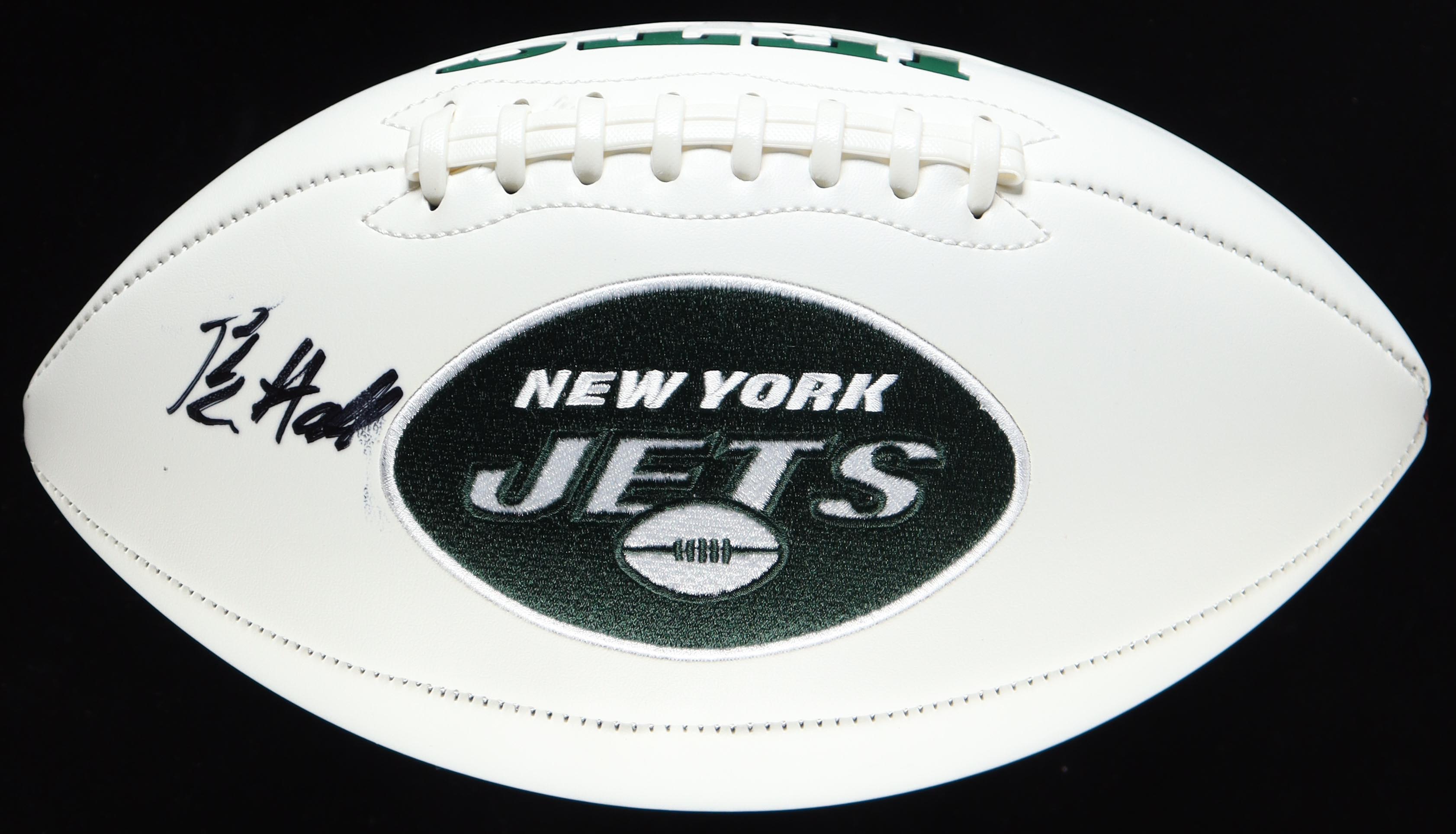 Breece Hall Signed Jets Logo Football (Fanatics) at PristineAuction.com Breece Hall Signed Jets Logo Football (Fanatics) at PristineAuction.com