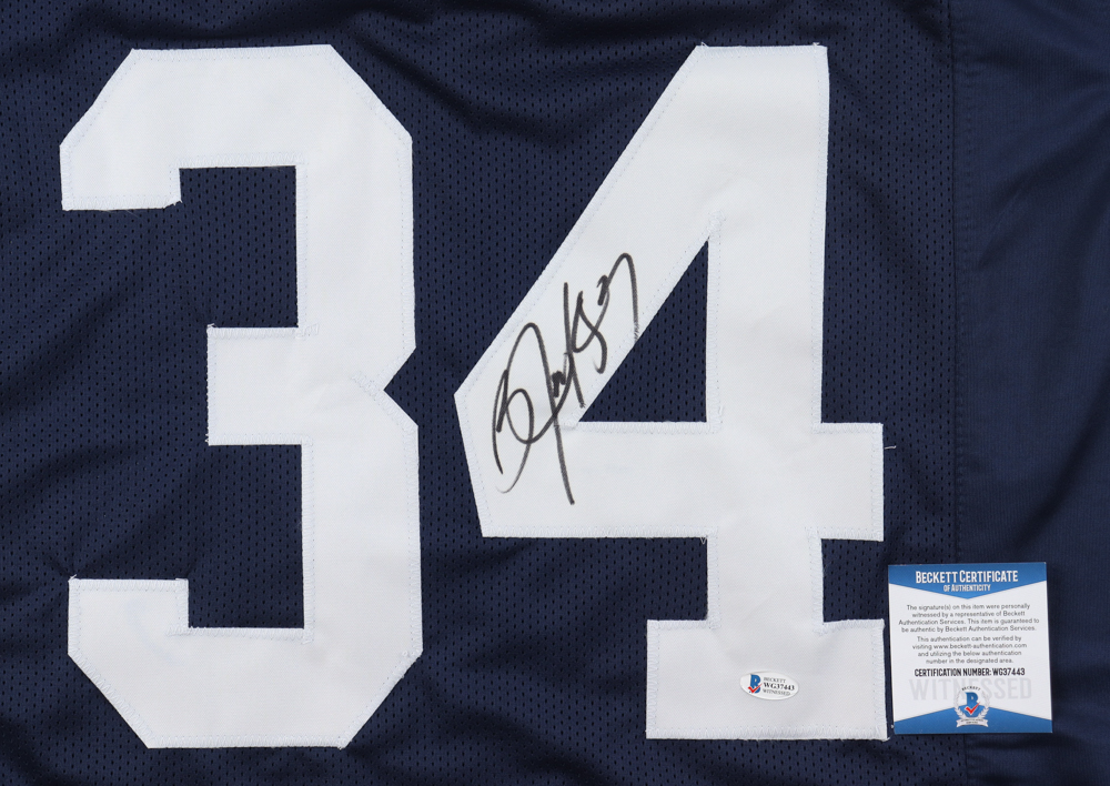 Bo Jackson Signed Jersey (Beckett) at PristineAuction.com Bo Jackson Signed Jersey (Beckett) at PristineAuction.com