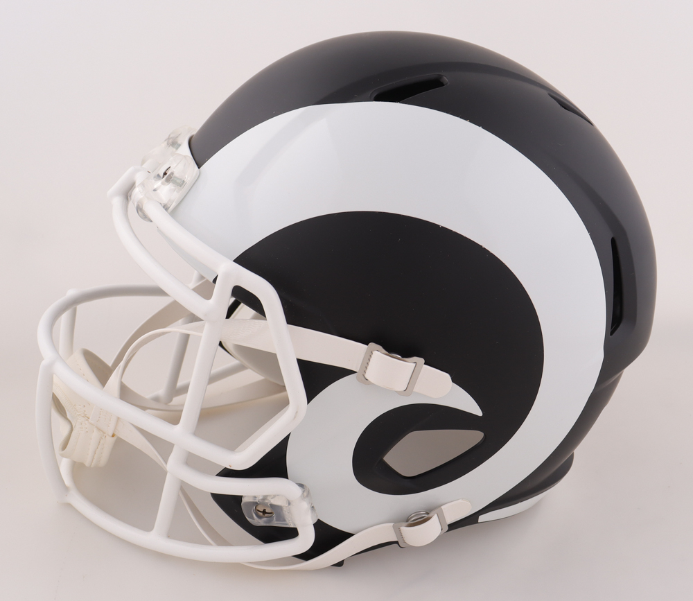 Aaron Donald Signed Rams Full-Size Speed Helmet (JSA) at PristineAuction.com Aaron Donald Signed Rams Full-Size Speed Helmet (JSA) at PristineAuction.com