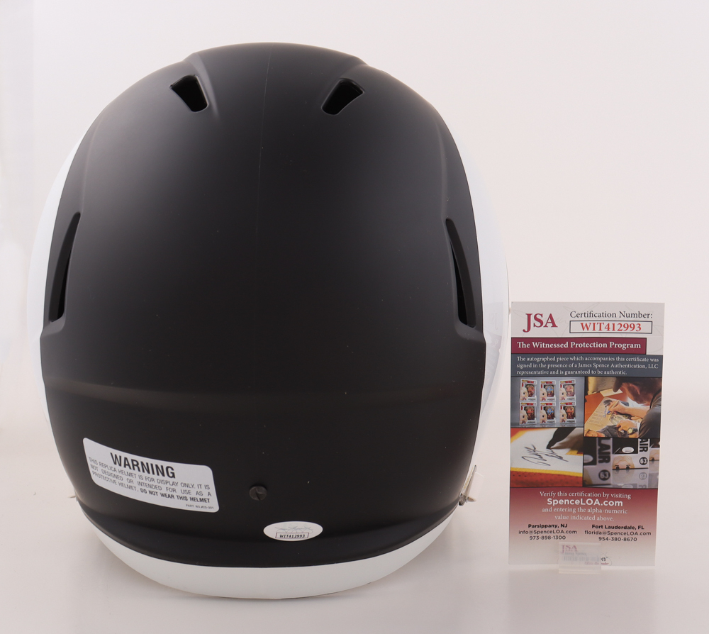 Aaron Donald Signed Rams Full-Size Speed Helmet (JSA) at PristineAuction.com Aaron Donald Signed Rams Full-Size Speed Helmet (JSA) at PristineAuction.com