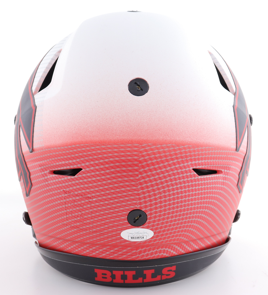 Jim Kelly, Andre Reed & Thurman Thomas Signed Bills FullSize Authentic