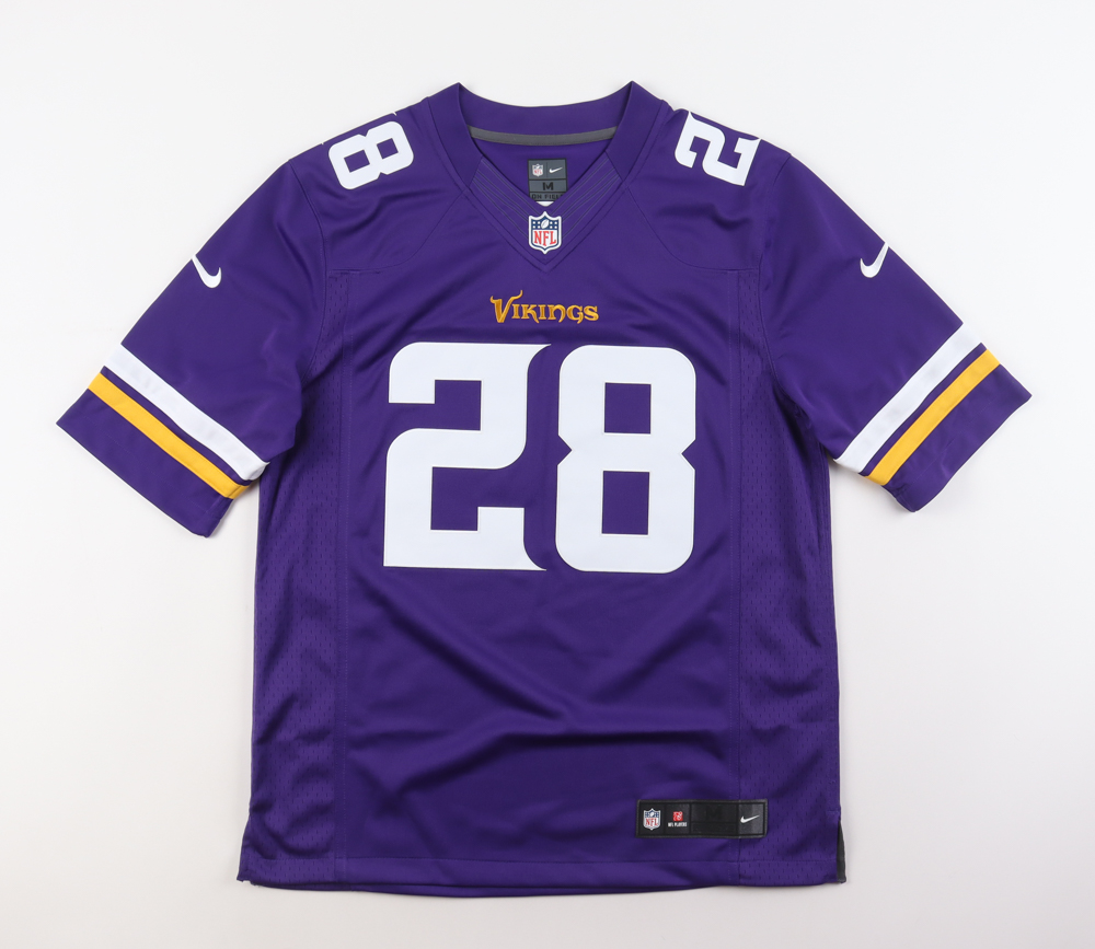 Adrian Peterson Signed Vikings Jersey Inscribed "2012 NFL MVP" (Fanatics) at PristineAuction.com Adrian Peterson Signed Vikings Jersey Inscribed "2012 NFL MVP" (Fanatics) at PristineAuction.com