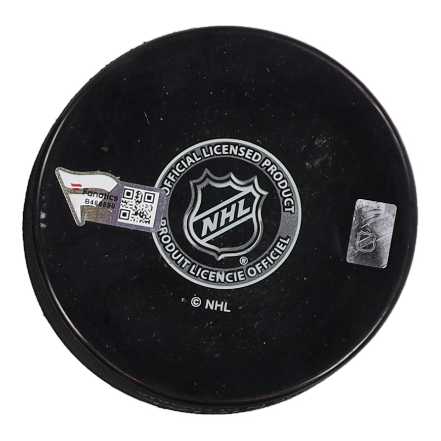 Brian Leetch Signed Rangers Logo Hockey Puck (Fanatics) at PristineAuction.com Brian Leetch Signed Rangers Logo Hockey Puck (Fanatics) at PristineAuction.com