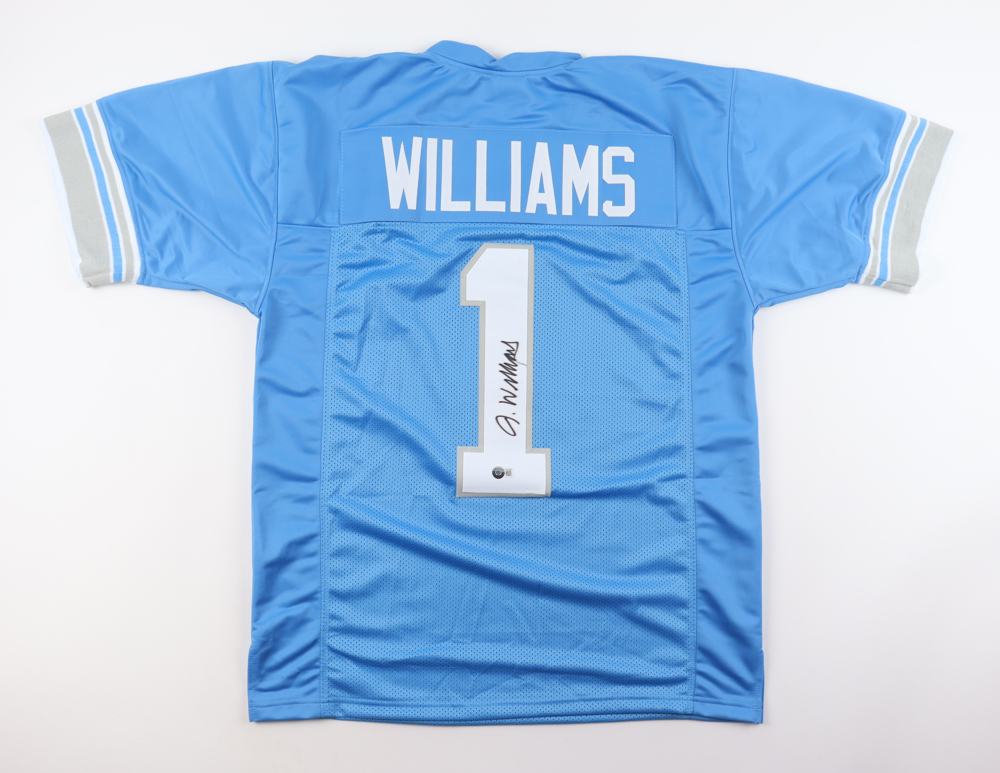 Jameson Williams Signed Jersey (Beckett) at PristineAuction.com Jameson Williams Signed Jersey (Beckett) at PristineAuction.com