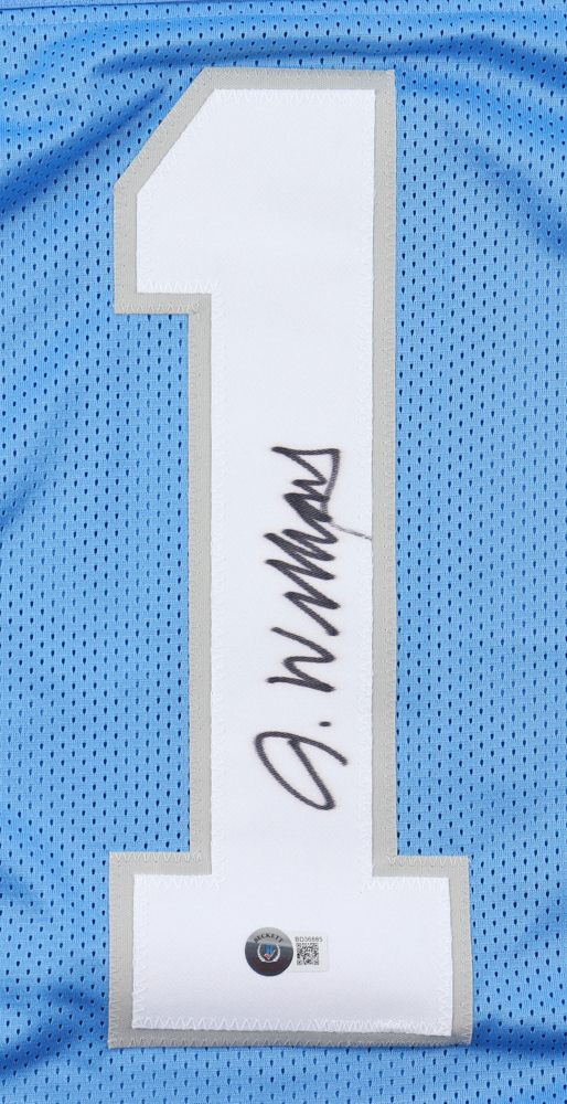 Jameson Williams Signed Jersey (Beckett) at PristineAuction.com Jameson Williams Signed Jersey (Beckett) at PristineAuction.com