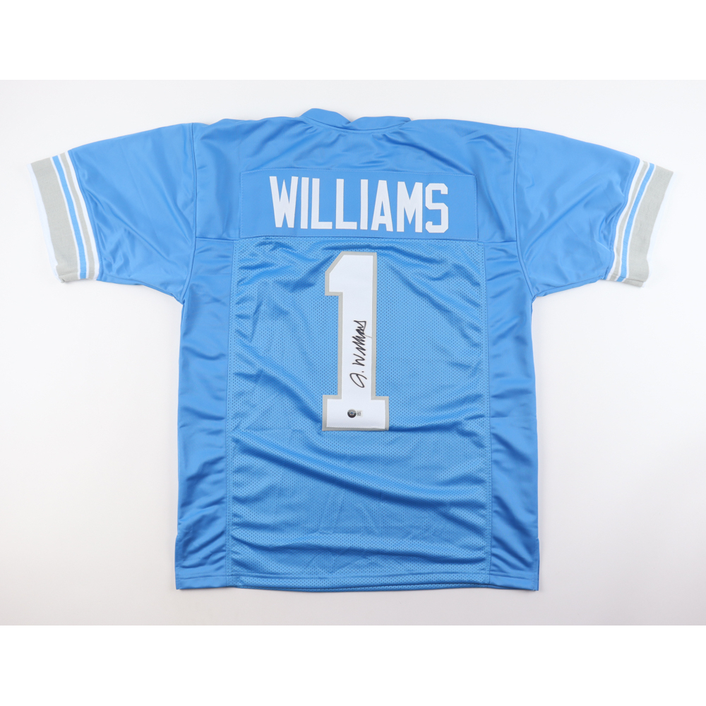Jameson Williams Signed Jersey (Beckett) at PristineAuction.com