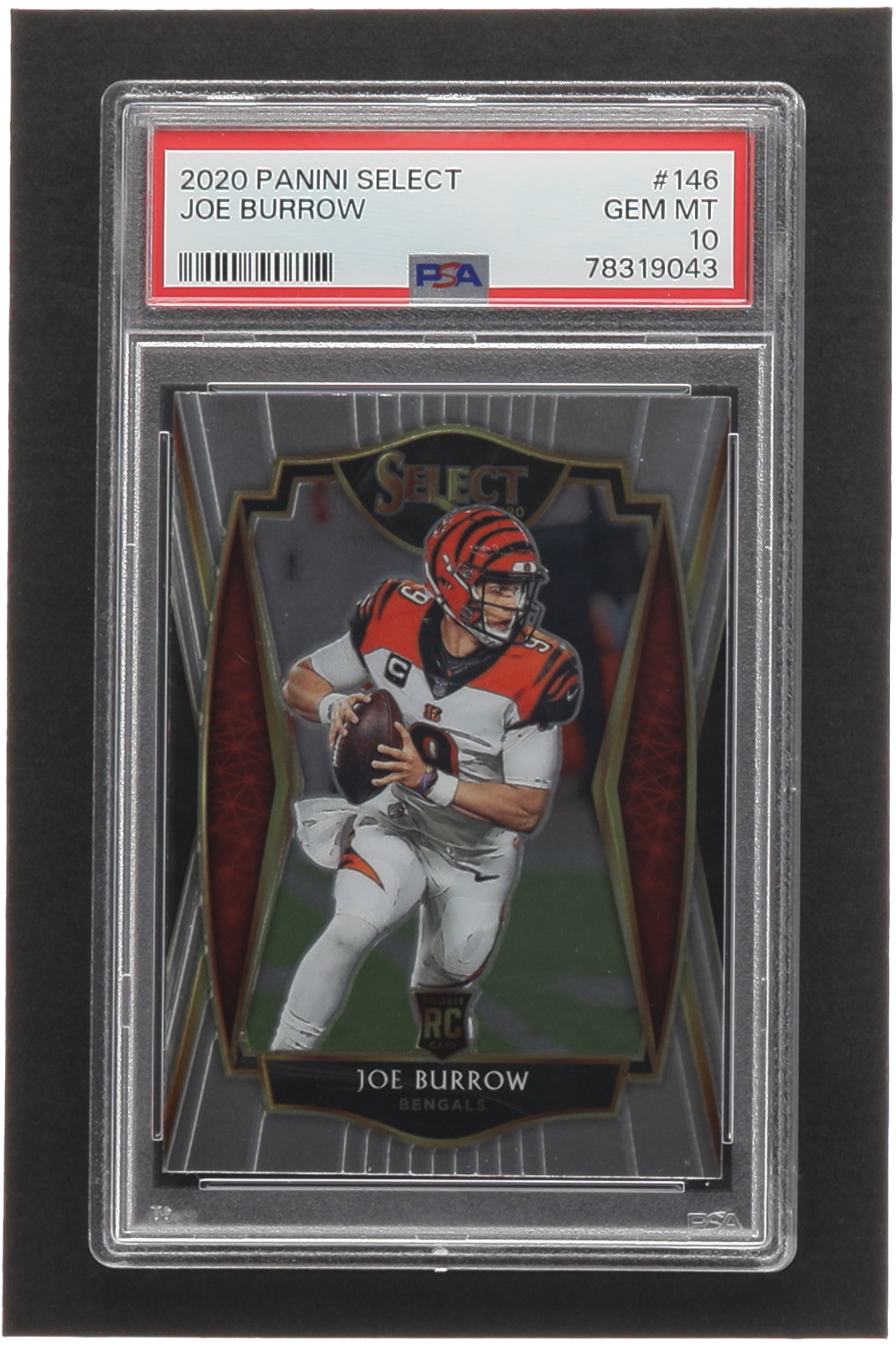 Joe Burrow 2020 Select #146 RC (PSA 10) at PristineAuction.com Joe Burrow 2020 Select #146 RC (PSA 10) at PristineAuction.com