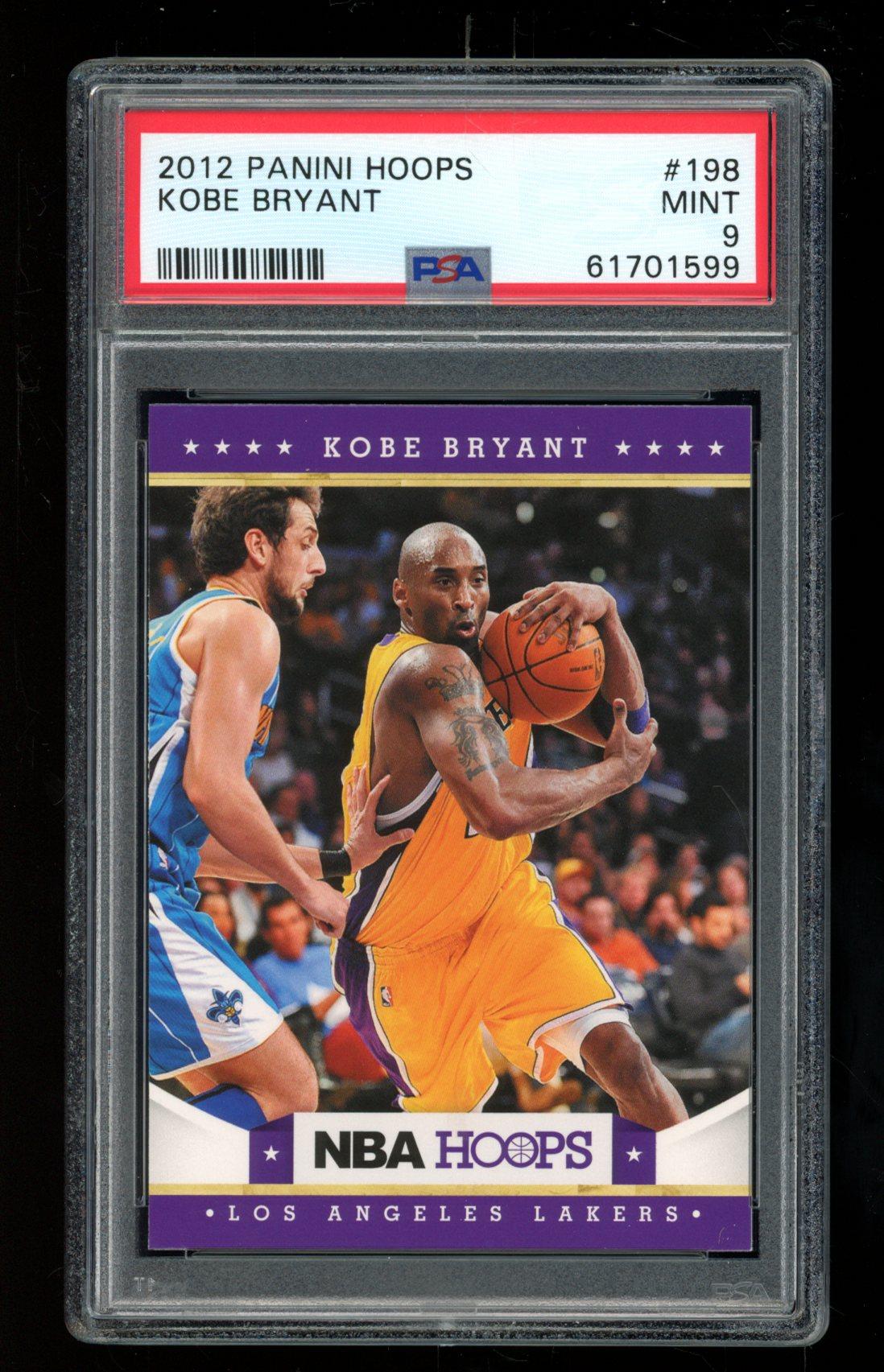 Kobe Bryant 2012-13 Hoops #198 (PSA 9) at PristineAuction.com Kobe Bryant 2012-13 Hoops #198 (PSA 9) at PristineAuction.com