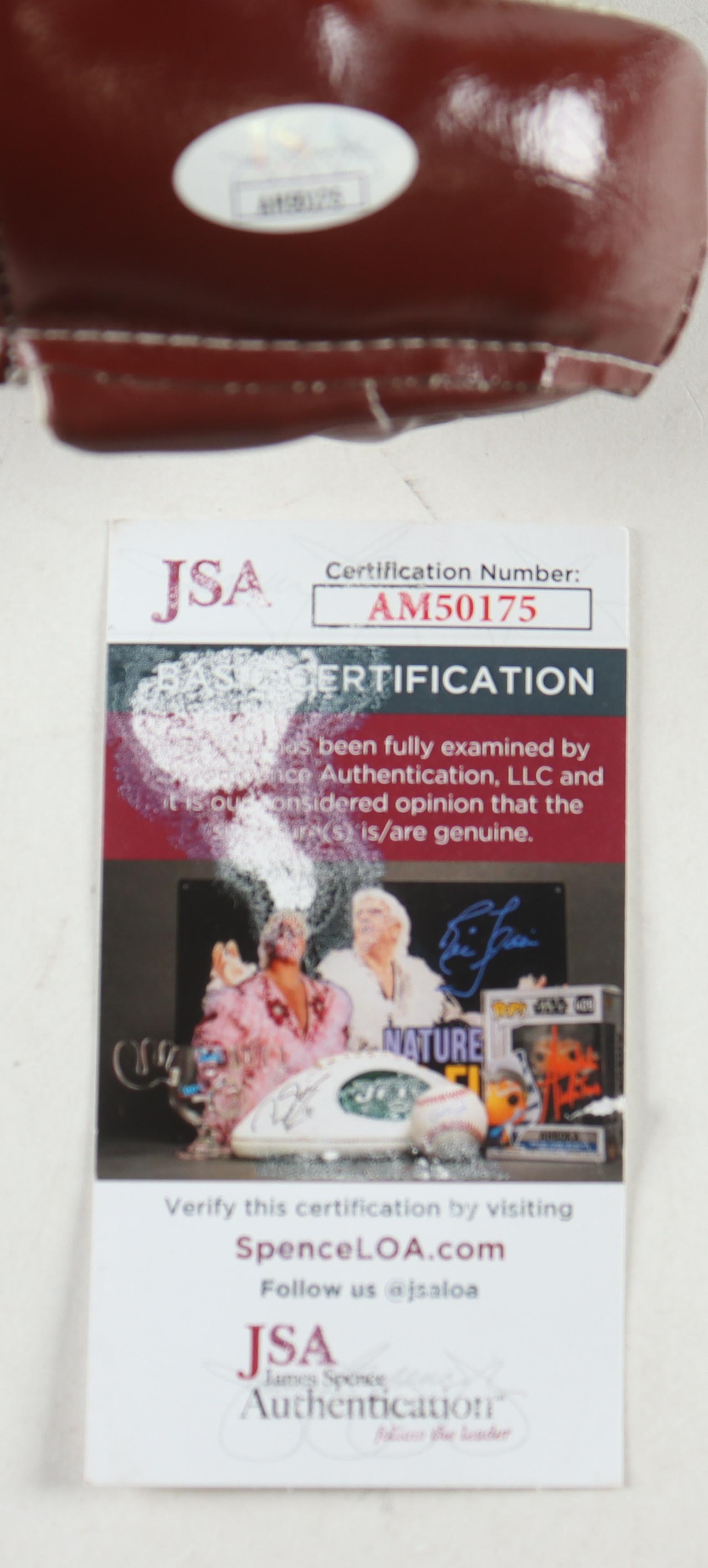 Mike Tyson Signed Everlast Professional Leather Boxing Face Guard with Display Case (JSA & Tyson) at PristineAuction.com Mike Tyson Signed Everlast Professional Leather Boxing Face Guard with Display Case (JSA & Tyson) at PristineAuction.com