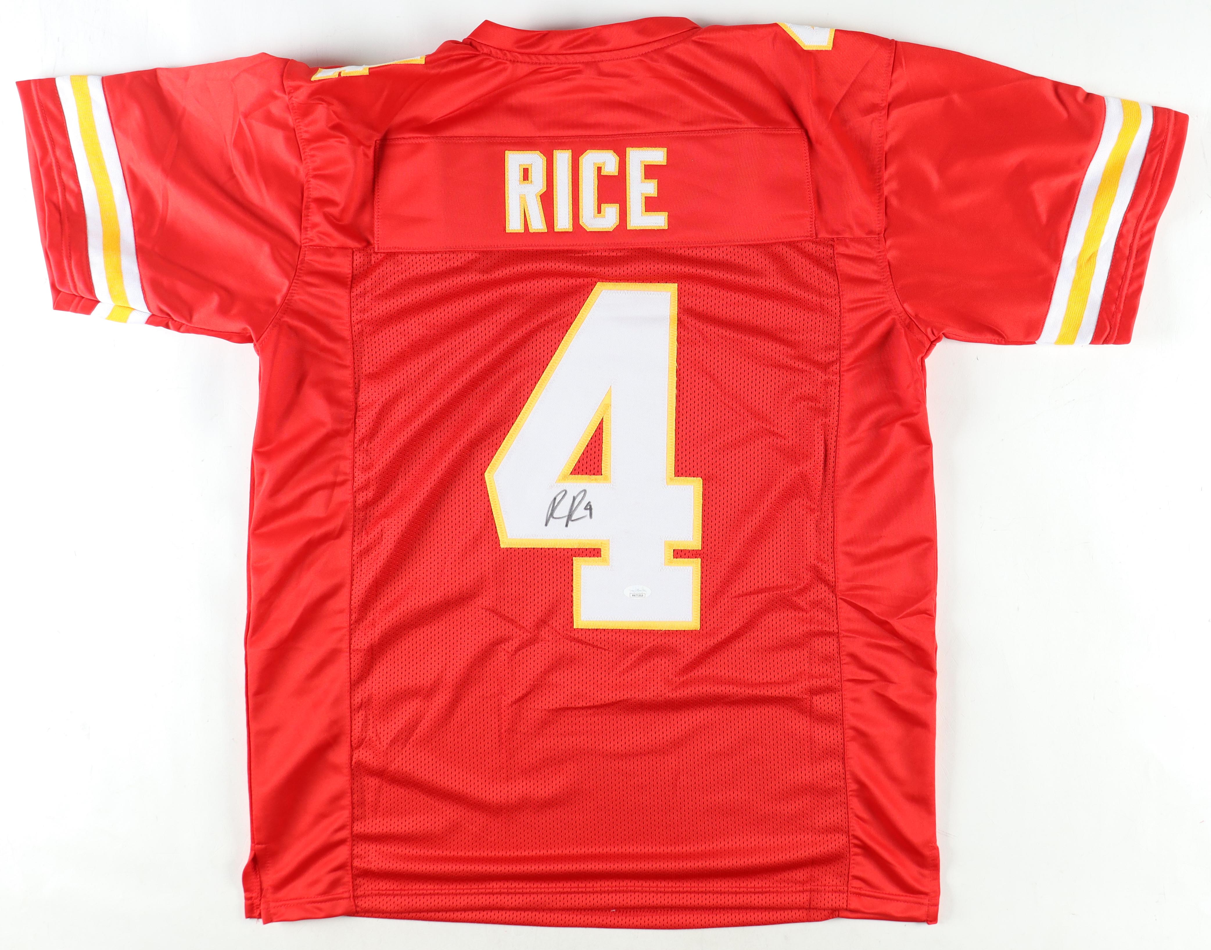 Chiefs Rashee Rice Jersey Rashee Rice Signed Jersey (JSA) | Pristine Auction