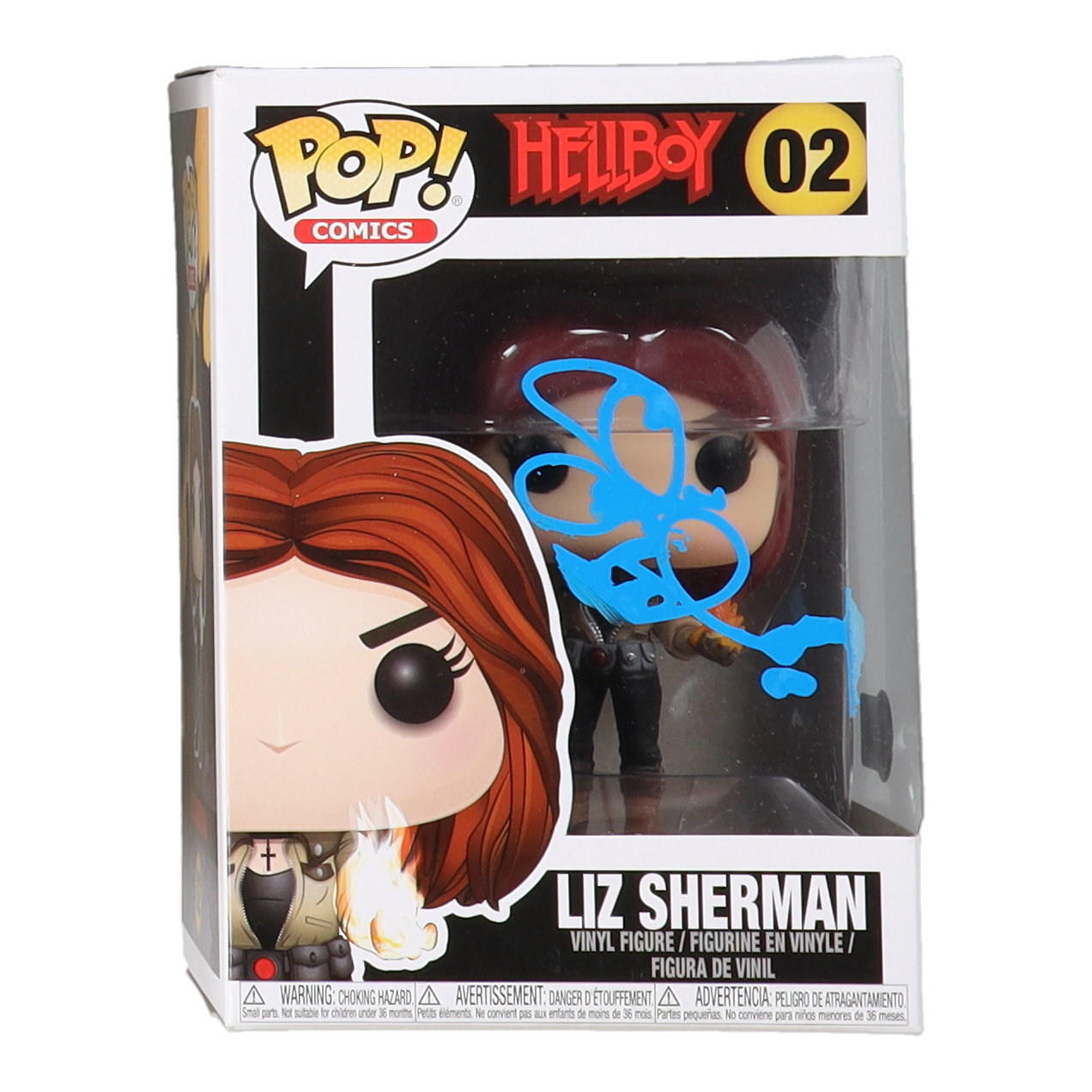 Selma Blair Signed "Hellboy" #02 Liz Sherman Funko Pop! Vinyl Figure (Beckett) at PristineAuction.com Selma Blair Signed "Hellboy" #02 Liz Sherman Funko Pop! Vinyl Figure (Beckett) at PristineAuction.com