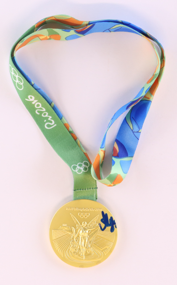 Allyson Felix Signed Rio 2016 Olympics Gold Medal (PSA) at PristineAuction.com Allyson Felix Signed Rio 2016 Olympics Gold Medal (PSA) at PristineAuction.com