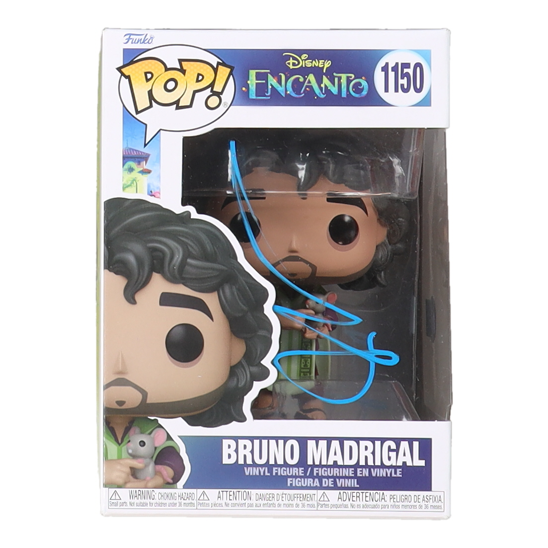 John Leguizamo Signed "Encanto" #1150 Bruno Madrigal Disney Funko Pop! Vinyl Figure (Beckett) at PristineAuction.com John Leguizamo Signed "Encanto" #1150 Bruno Madrigal Disney Funko Pop! Vinyl Figure (Beckett) at PristineAuction.com