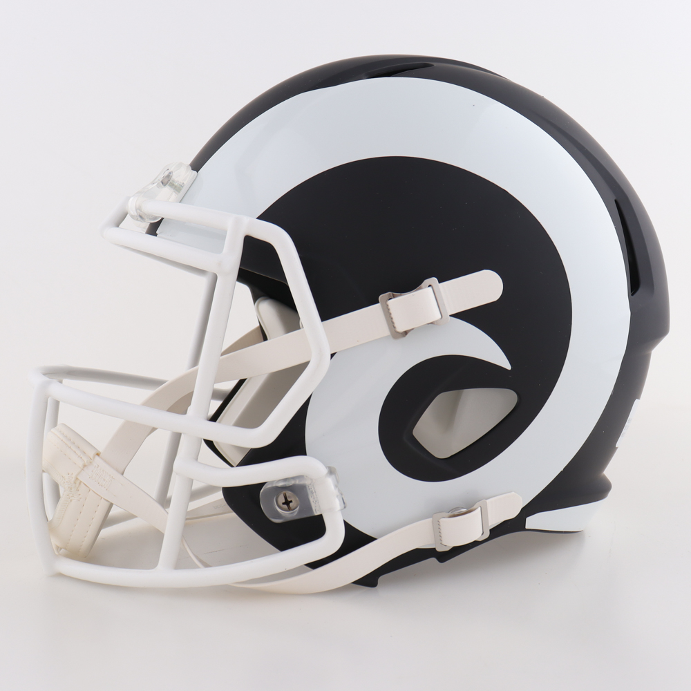 Aaron Donald Signed Rams Full-Size Speed Helmet (JSA) at PristineAuction.com Aaron Donald Signed Rams Full-Size Speed Helmet (JSA) at PristineAuction.com