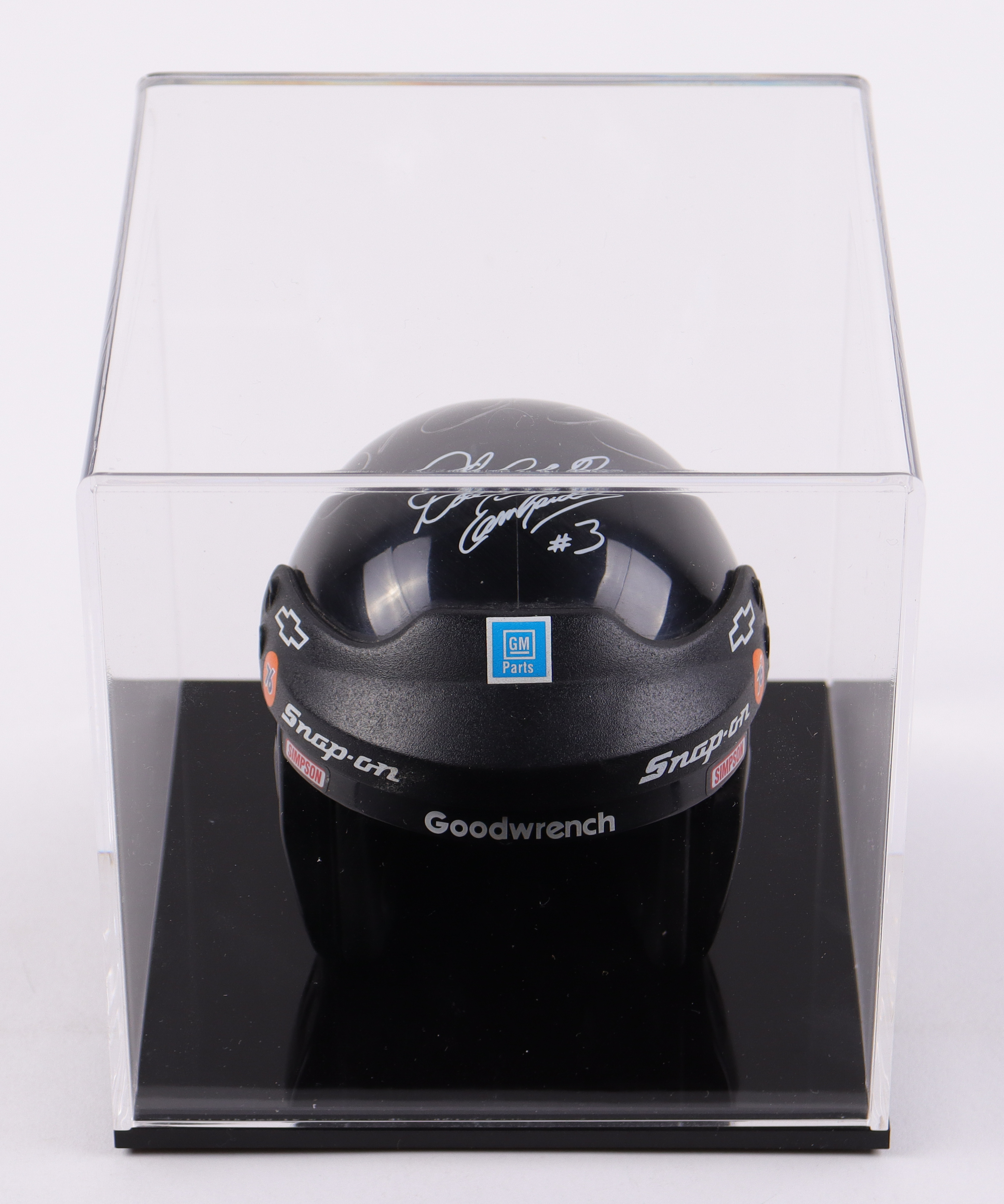Dale Earnhardt Sr. Signed NASCAR Goodwrench Mini Helmet (JSA) at PristineAuction.com Dale Earnhardt Sr. Signed NASCAR Goodwrench Mini Helmet (JSA) at PristineAuction.com
