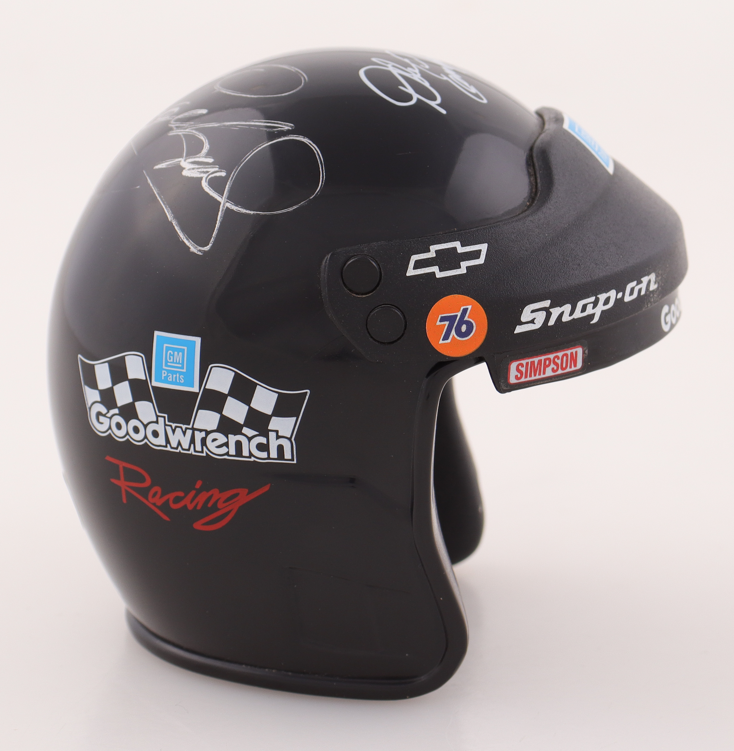 Dale Earnhardt Sr. Signed NASCAR Goodwrench Mini Helmet (JSA) at PristineAuction.com Dale Earnhardt Sr. Signed NASCAR Goodwrench Mini Helmet (JSA) at PristineAuction.com