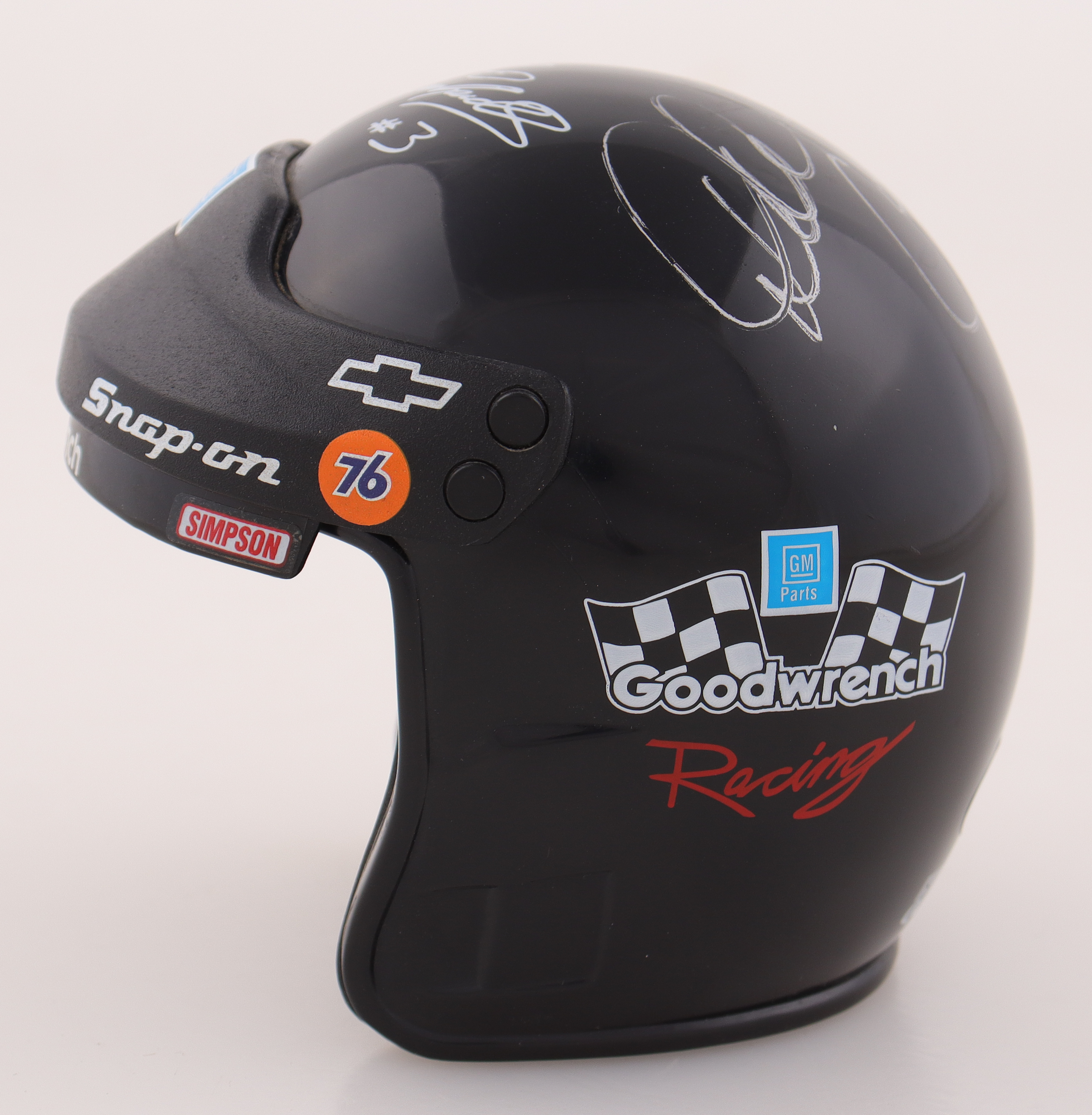 Dale Earnhardt Sr. Signed NASCAR Goodwrench Mini Helmet (JSA) at PristineAuction.com Dale Earnhardt Sr. Signed NASCAR Goodwrench Mini Helmet (JSA) at PristineAuction.com
