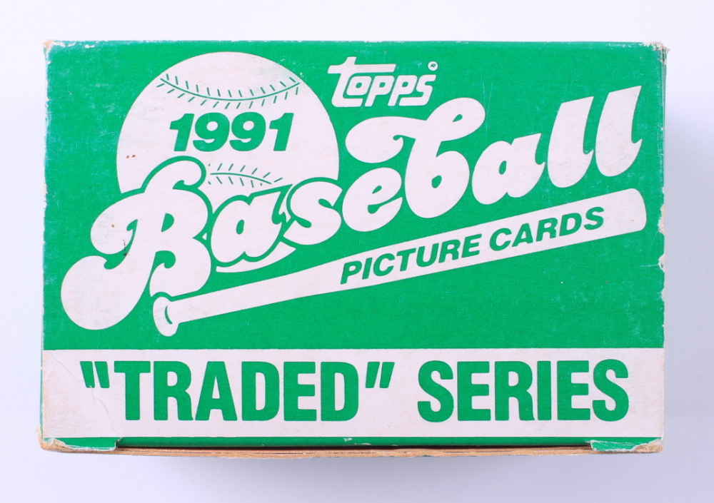 1991 Topps Traded Series Complete Set of (132) Baseball Cards at PristineAuction.com 1991 Topps Traded Series Complete Set of (132) Baseball Cards at PristineAuction.com