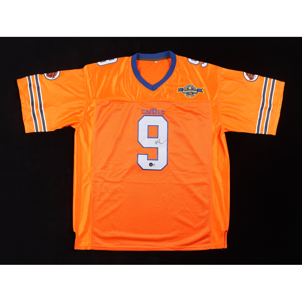 Adam Sandler Signed "The Waterboy" Jersey (Beckett) Pristine Auction