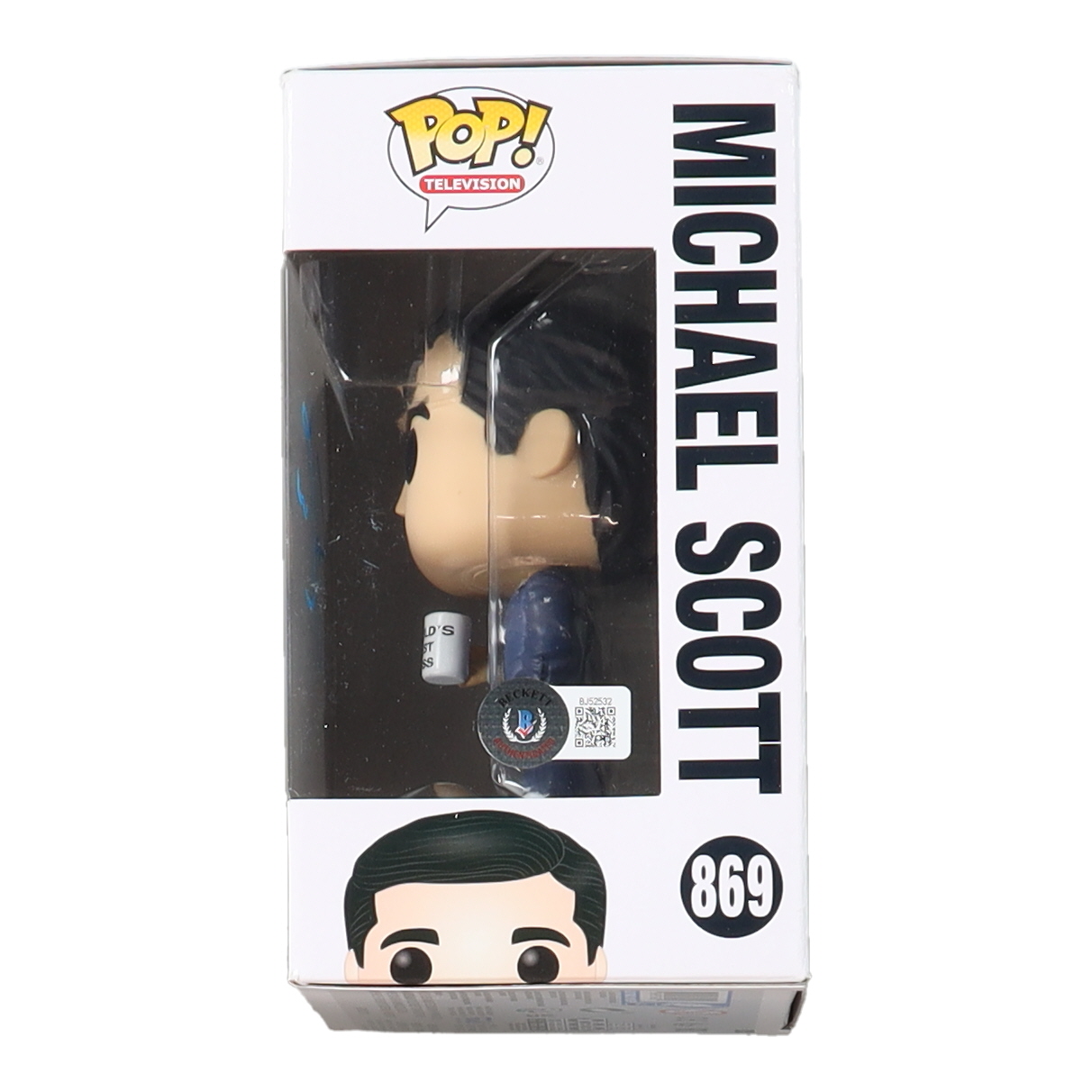 Steve Carell Signed "The Office" #869 Michael Scott Funko Pop! Vinyl Figure (Beckett) at PristineAuction.com Steve Carell Signed "The Office" #869 Michael Scott Funko Pop! Vinyl Figure (Beckett) at PristineAuction.com