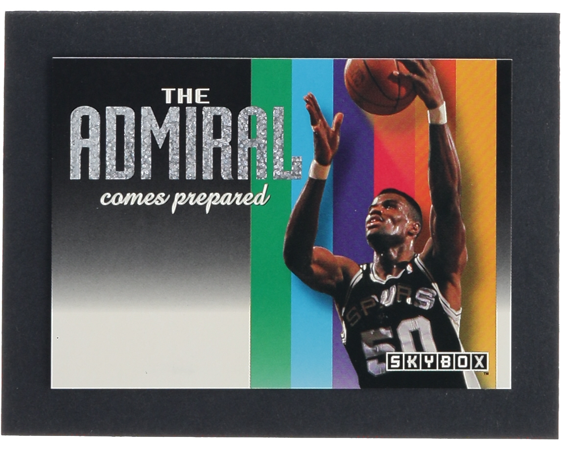 David Robinson 1992-93 SkyBox #NNO / The Admiral Comes Prepared Silver at PristineAuction.com David Robinson 1992-93 SkyBox #NNO / The Admiral Comes Prepared Silver at PristineAuction.com