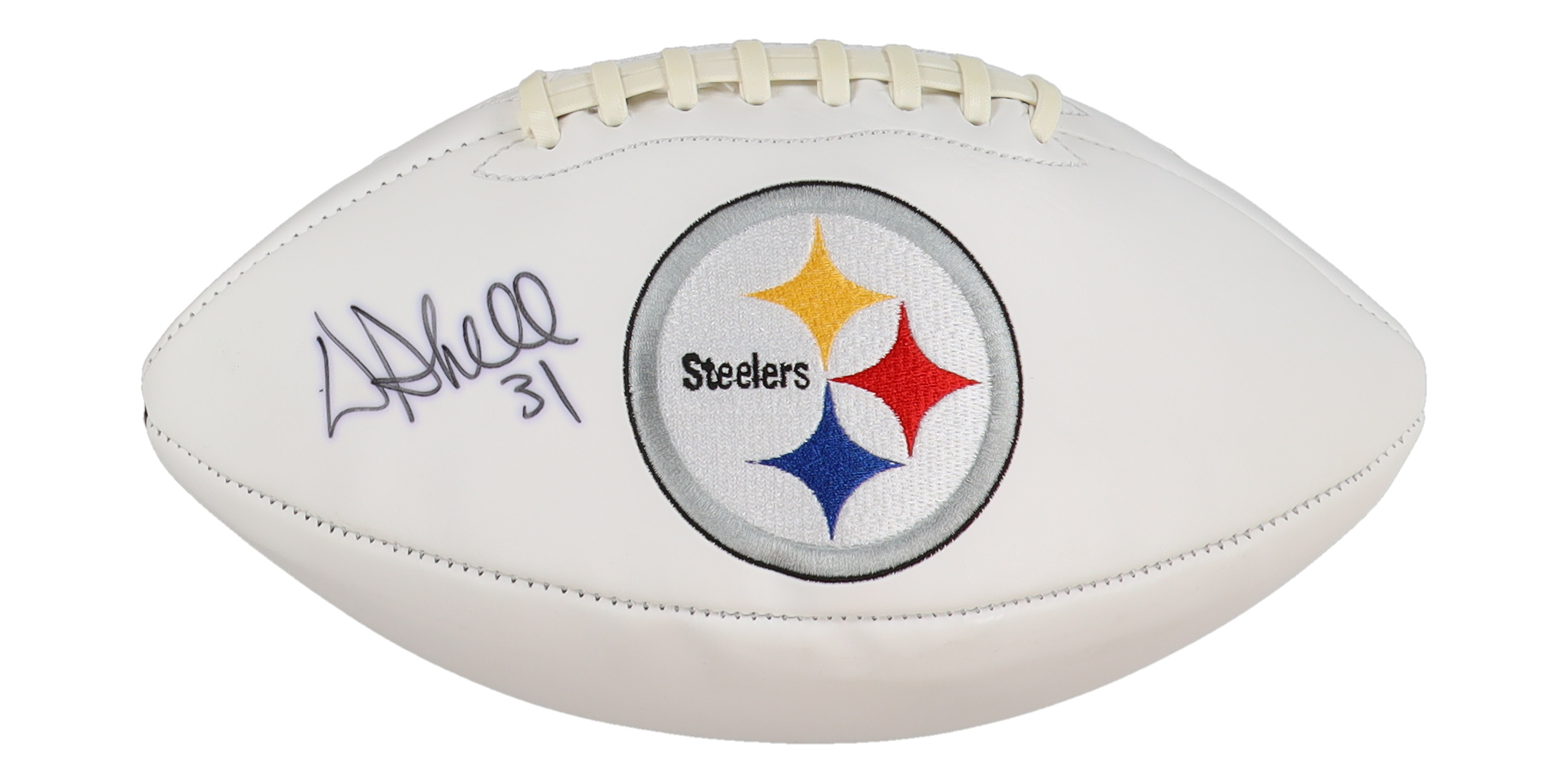 Donnie Shell Signed Steelers Logo Football (TSE) at PristineAuction.com Donnie Shell Signed Steelers Logo Football (TSE) at PristineAuction.com