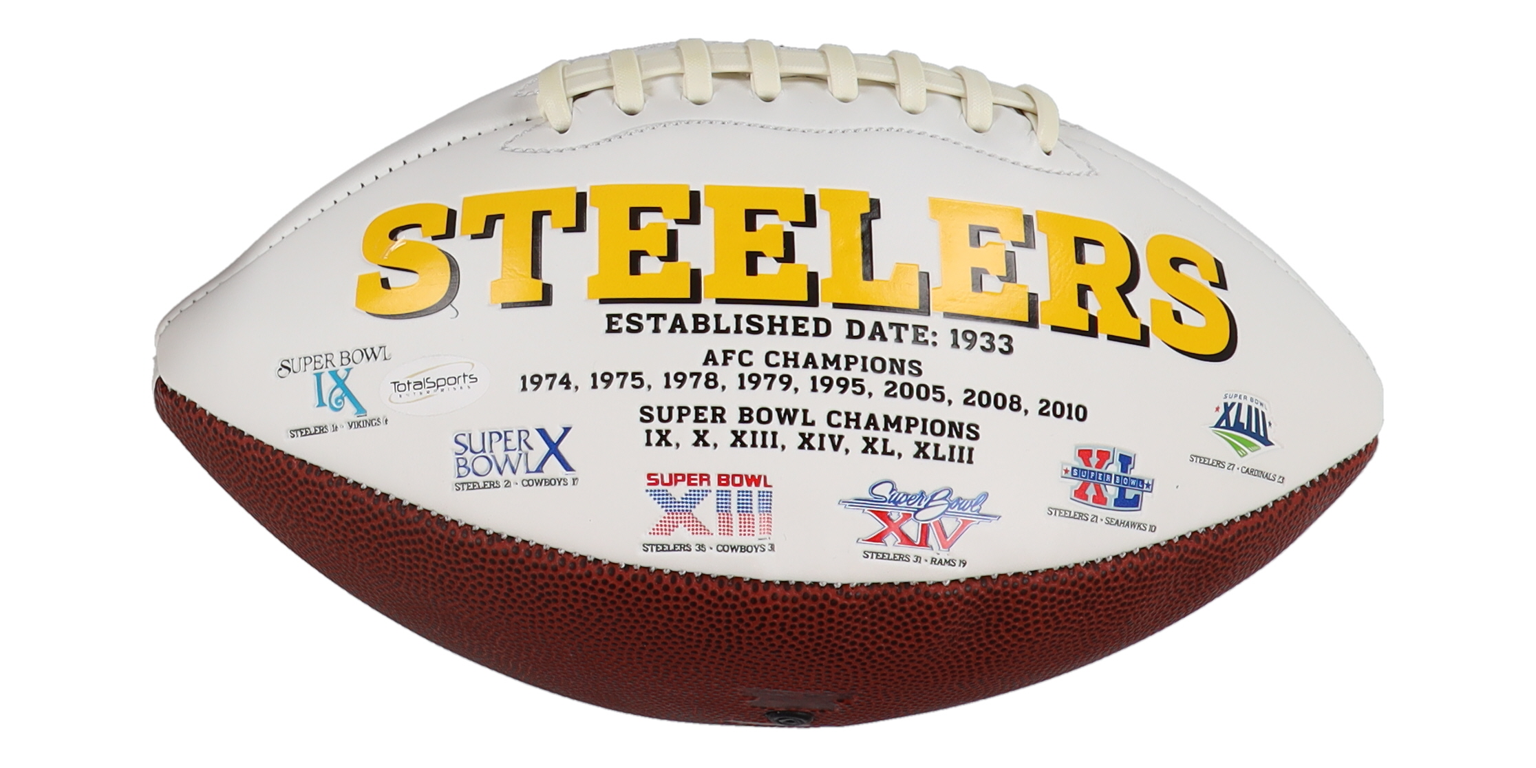 Donnie Shell Signed Steelers Logo Football (TSE) at PristineAuction.com Donnie Shell Signed Steelers Logo Football (TSE) at PristineAuction.com