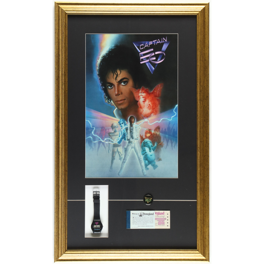 MICHAEL JACKSON AS Captain EO 1987 Eclipse 3-D Comic VERY NICE £65.00