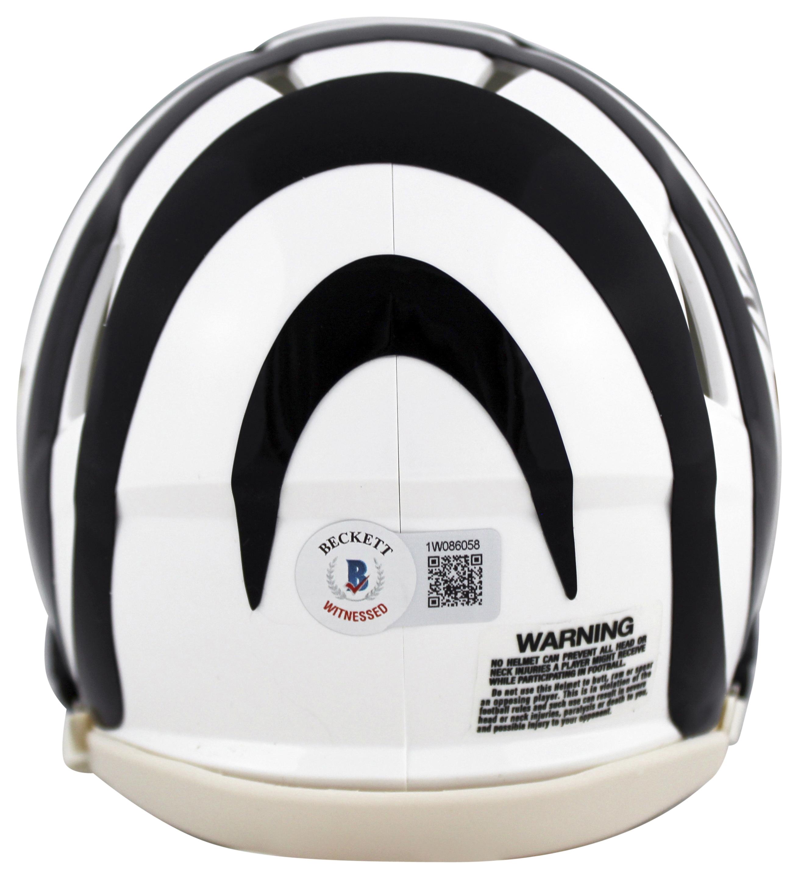 Chad 'Ochocinco' Johnson Signed Bengals Speed Mini Helmet (Beckett) at PristineAuction.com Chad 'Ochocinco' Johnson Signed Bengals Speed Mini Helmet (Beckett) at PristineAuction.com