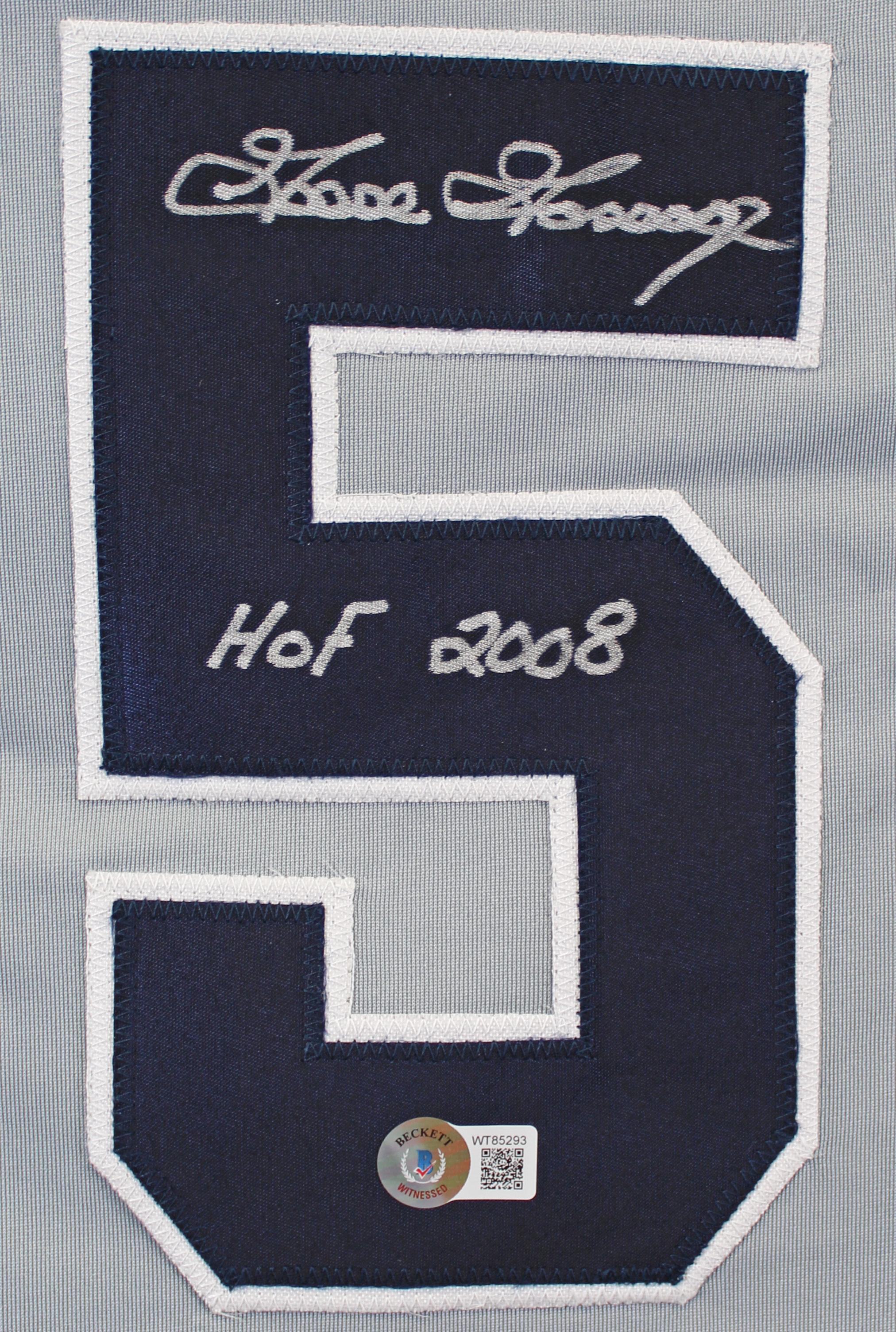 Goose Gossage Signed Jersey Inscribed "HOF 2008" (Beckett) at PristineAuction.com Goose Gossage Signed Jersey Inscribed "HOF 2008" (Beckett) at PristineAuction.com