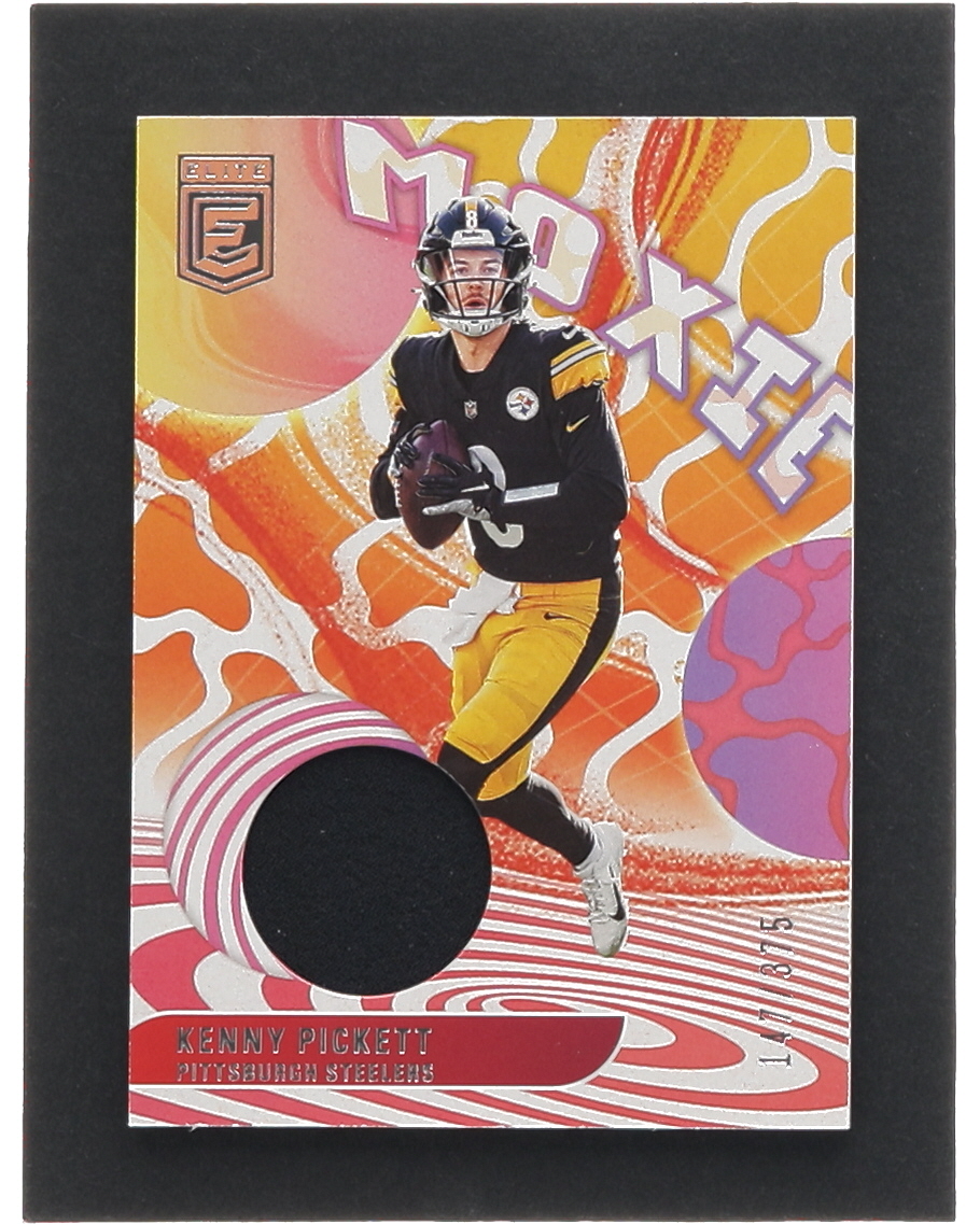 Kenny Pickett 2023 Elite Moxie Jerseys #25 #147/375 at PristineAuction.com Kenny Pickett 2023 Elite Moxie Jerseys #25 #147/375 at PristineAuction.com