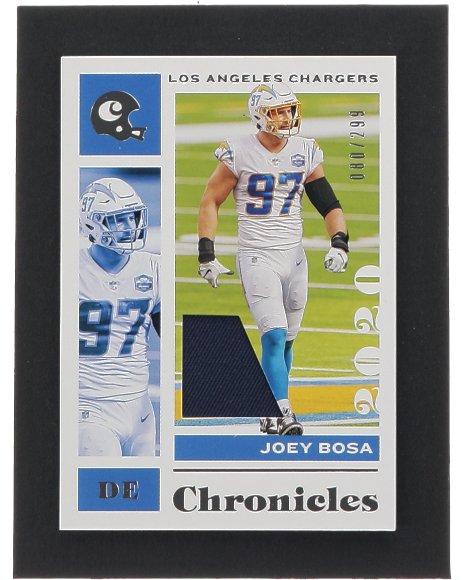 Joey Bosa 2020 Panini Chronicles Jerseys #55 #080/299 at PristineAuction.com Joey Bosa 2020 Panini Chronicles Jerseys #55 #080/299 at PristineAuction.com