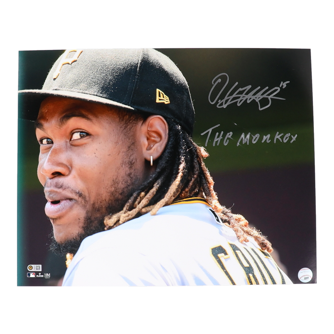 Oneil Cruz Signed Pirates 16x20 Photo Inscribed 