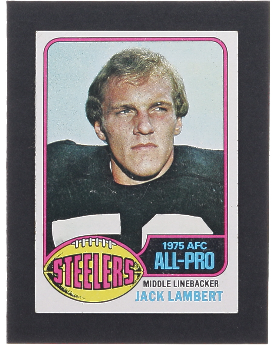 Jack Lambert 1976 Topps #220 AP RC at PristineAuction.com Jack Lambert 1976 Topps #220 AP RC at PristineAuction.com
