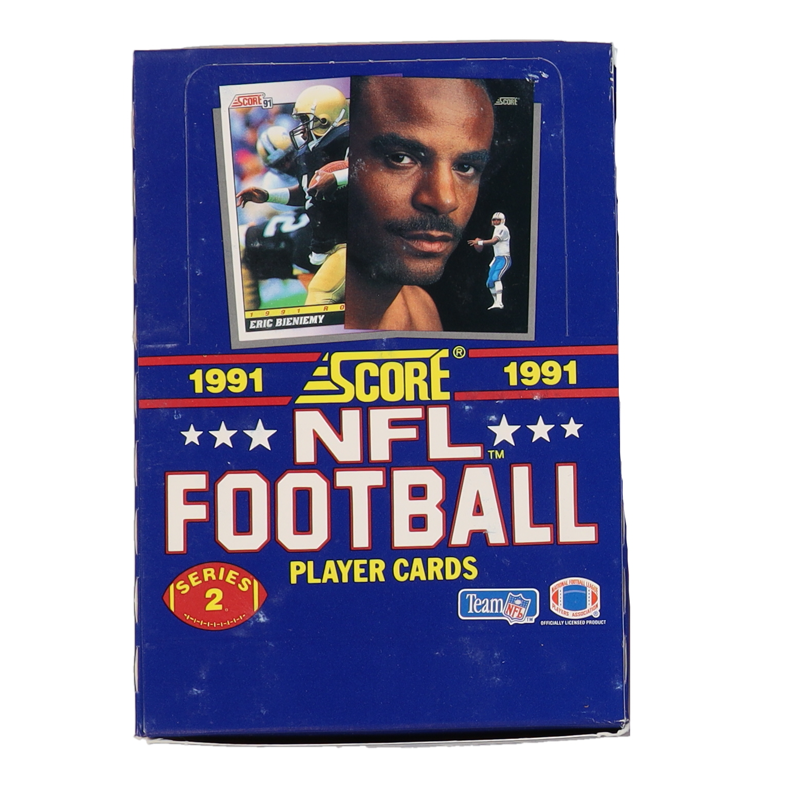 1991 Score Series 2 Football Wax Box with (36) Packs at PristineAuction.com 1991 Score Series 2 Football Wax Box with (36) Packs at PristineAuction.com