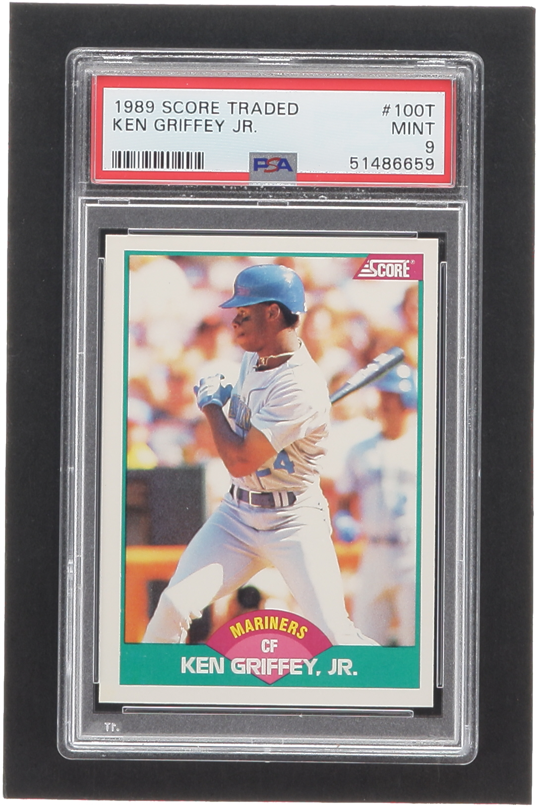 Ken Griffey Jr. 1989 Score Rookie/Traded #100T RC (PSA 9) at PristineAuction.com Ken Griffey Jr. 1989 Score Rookie/Traded #100T RC (PSA 9) at PristineAuction.com