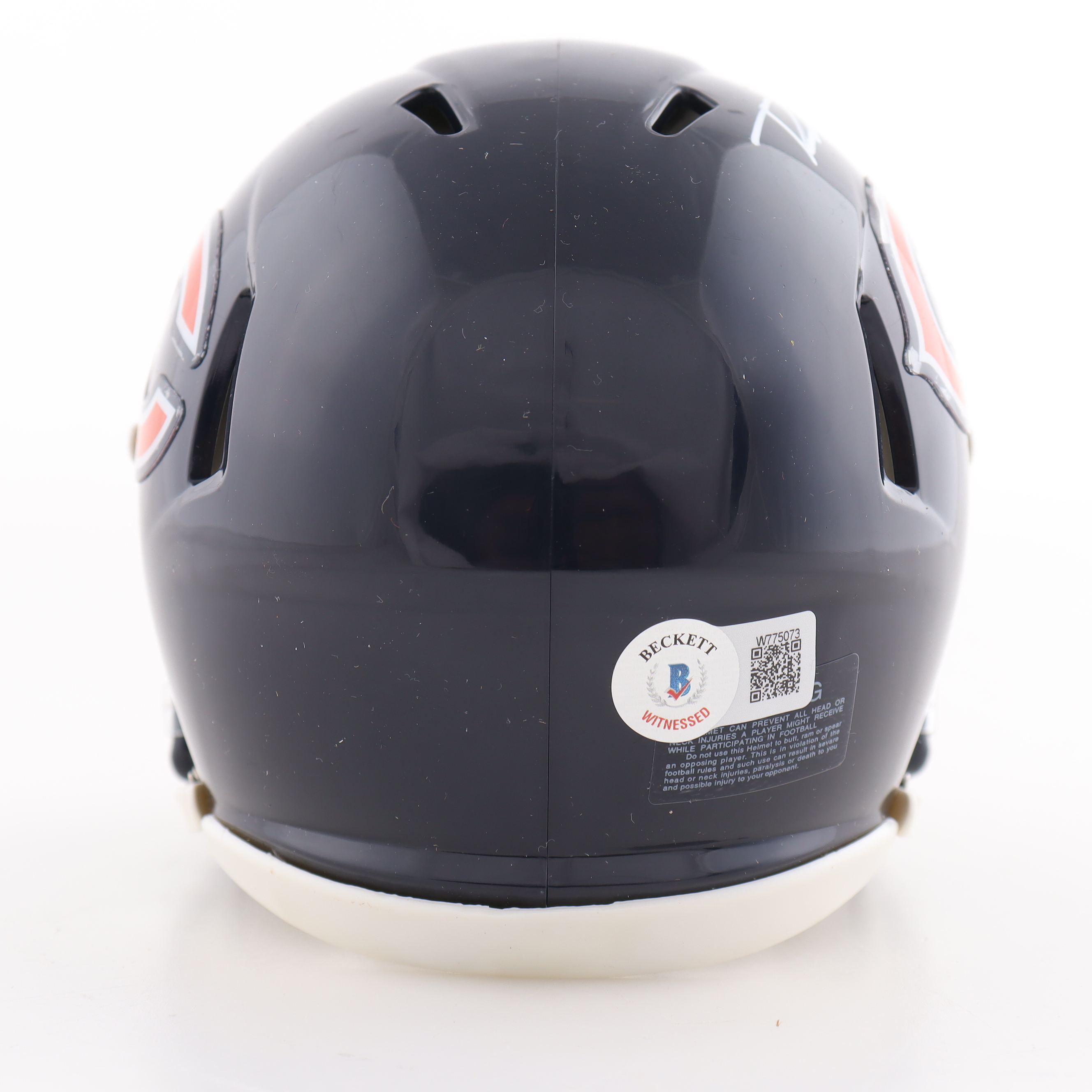 Roschon Johnson Signed Bears Speed Mini Helmet (Beckett) at PristineAuction.com Roschon Johnson Signed Bears Speed Mini Helmet (Beckett) at PristineAuction.com