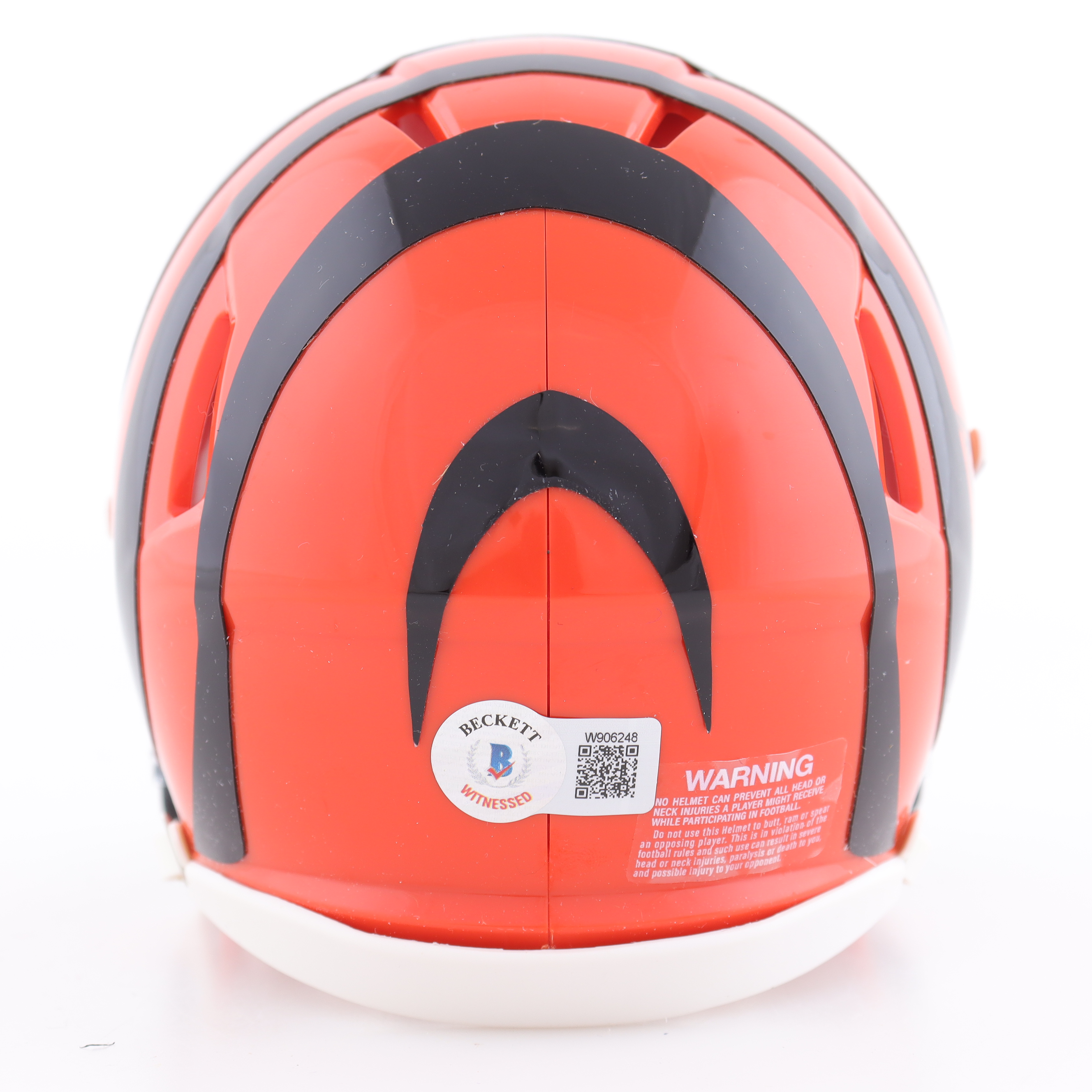 Chad 'Ochocinco' Johnson Signed Bengals Speed Mini Helmet (Beckett) at PristineAuction.com Chad 'Ochocinco' Johnson Signed Bengals Speed Mini Helmet (Beckett) at PristineAuction.com