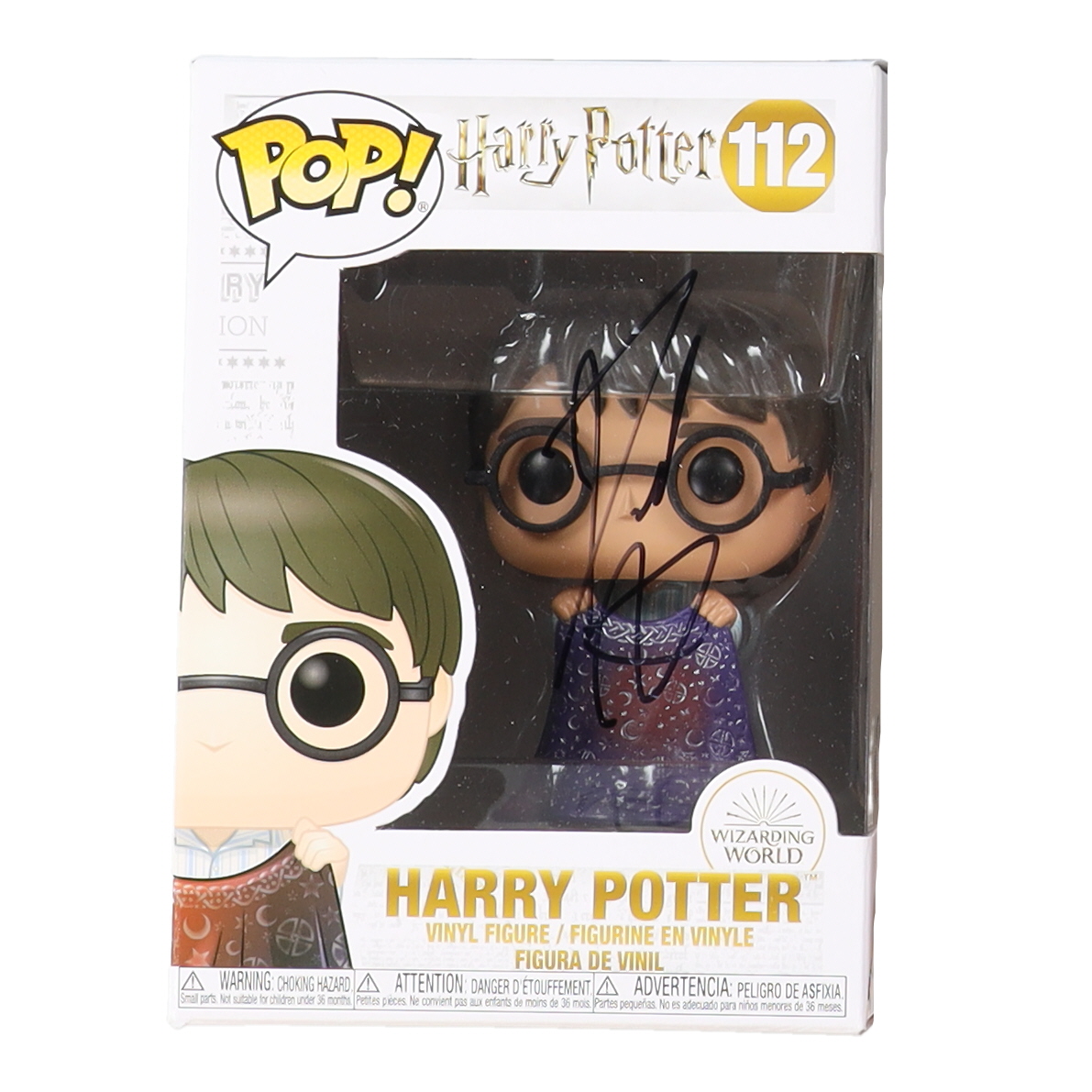 Daniel Radcliffe Signed "Harry Potter" #112 Harry Potter Funko Pop! Vinyl Figure (Beckett) at PristineAuction.com Daniel Radcliffe Signed "Harry Potter" #112 Harry Potter Funko Pop! Vinyl Figure (Beckett) at PristineAuction.com