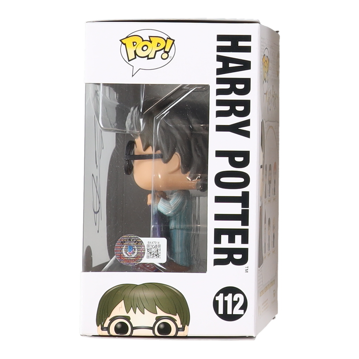 Daniel Radcliffe Signed "Harry Potter" #112 Harry Potter Funko Pop! Vinyl Figure (Beckett) at PristineAuction.com Daniel Radcliffe Signed "Harry Potter" #112 Harry Potter Funko Pop! Vinyl Figure (Beckett) at PristineAuction.com