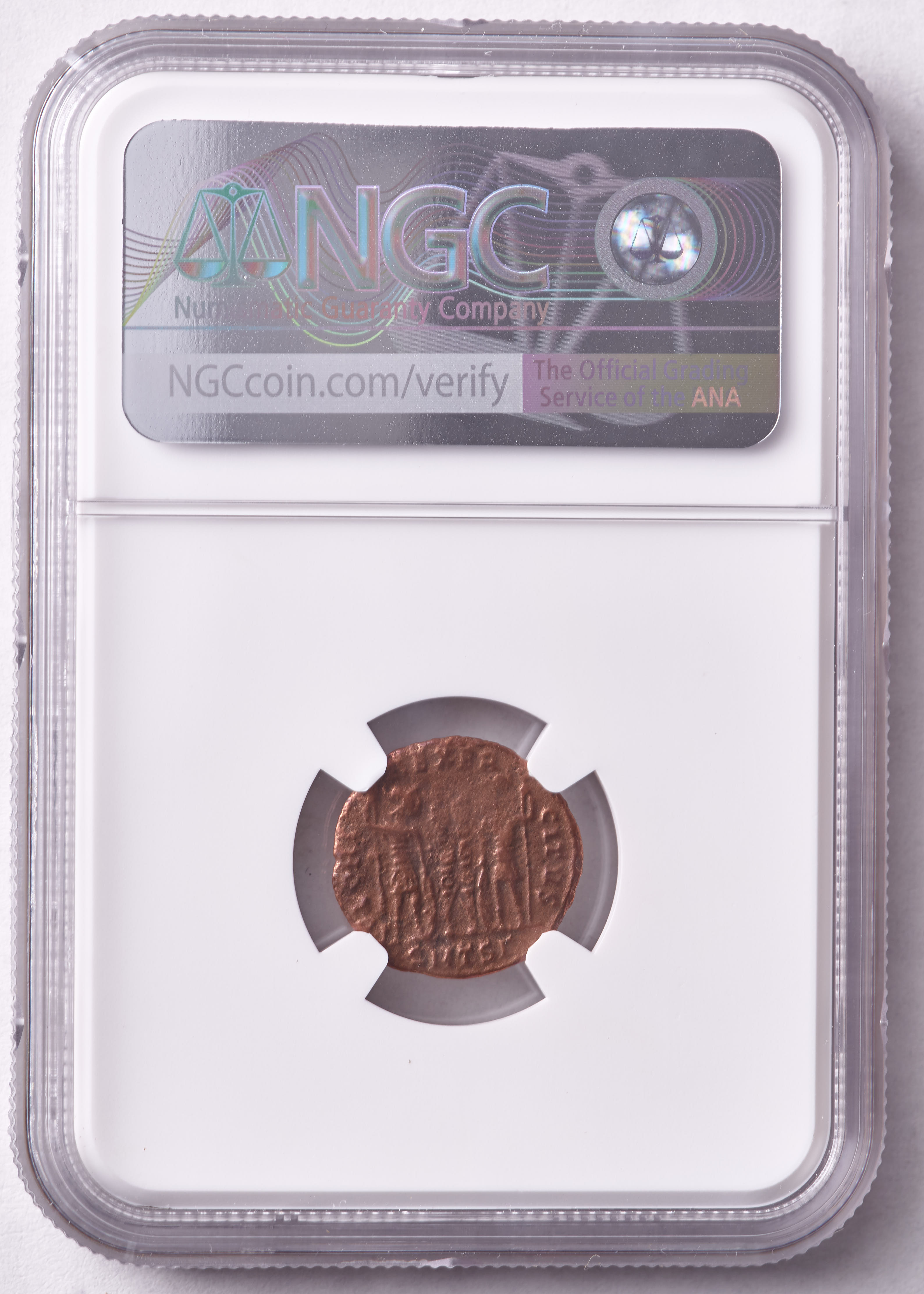 Constantine II (AD 337-340) Roman Empire, House of Constantine AE3/4 (BI Nummus) Ancient Coin - Issue as Caesar (NGC) at PristineAuction.com Constantine II (AD 337-340) Roman Empire, House of Constantine AE3/4 (BI Nummus) Ancient Coin - Issue as Caesar (NGC) at PristineAuction.com