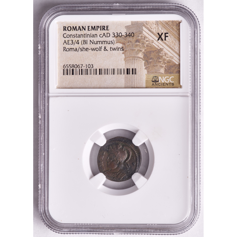 Constantinian (c.330-340 AD) Roman Empire AE3/4 (BI Nummus) Ancient ...