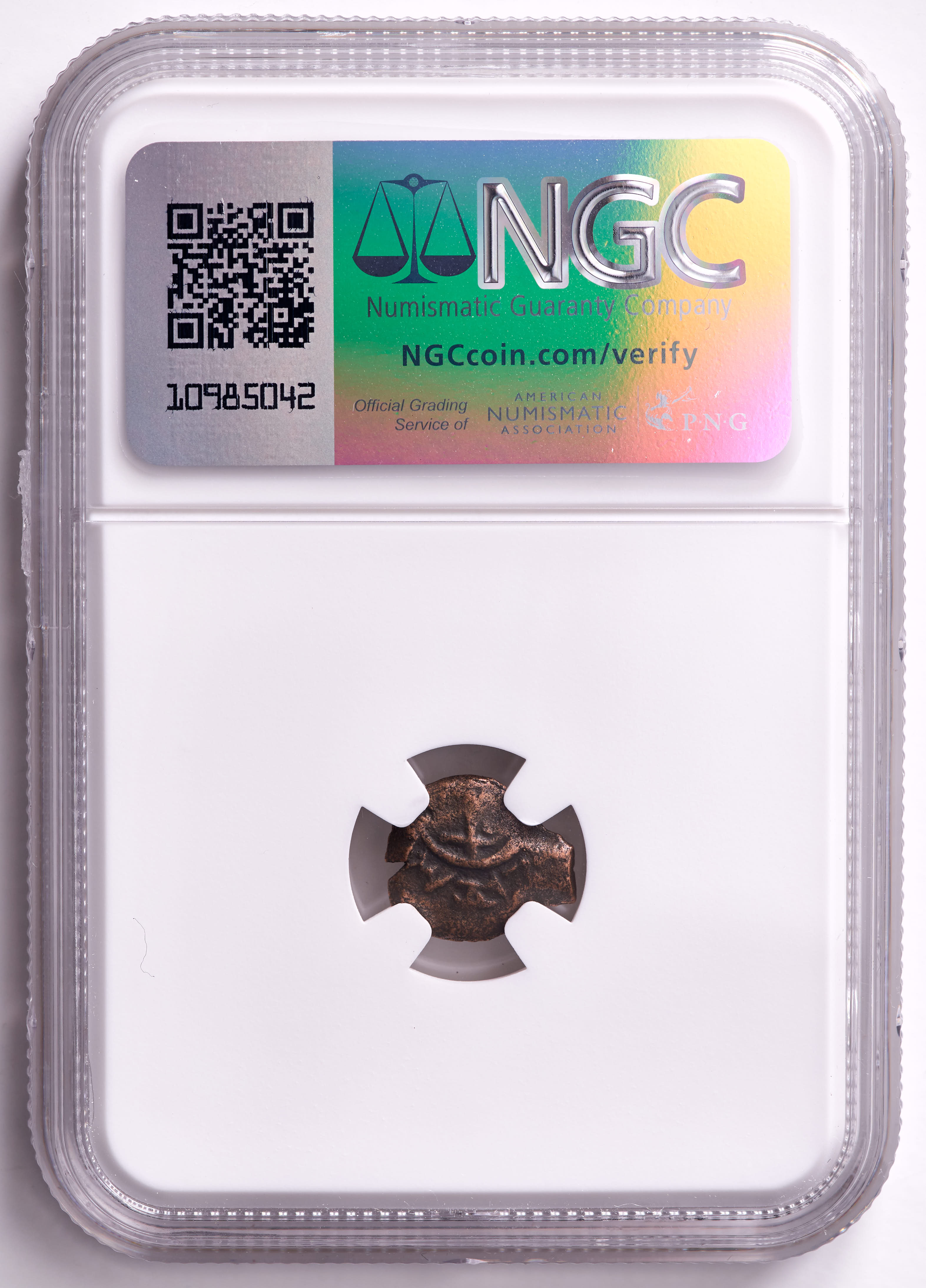 "Widow's Mite" Rare Certified Biblical 2000 Year Old Coin From The Holy Land (NGC) at PristineAuction.com "Widow's Mite" Rare Certified Biblical 2000 Year Old Coin From The Holy Land (NGC) at PristineAuction.com