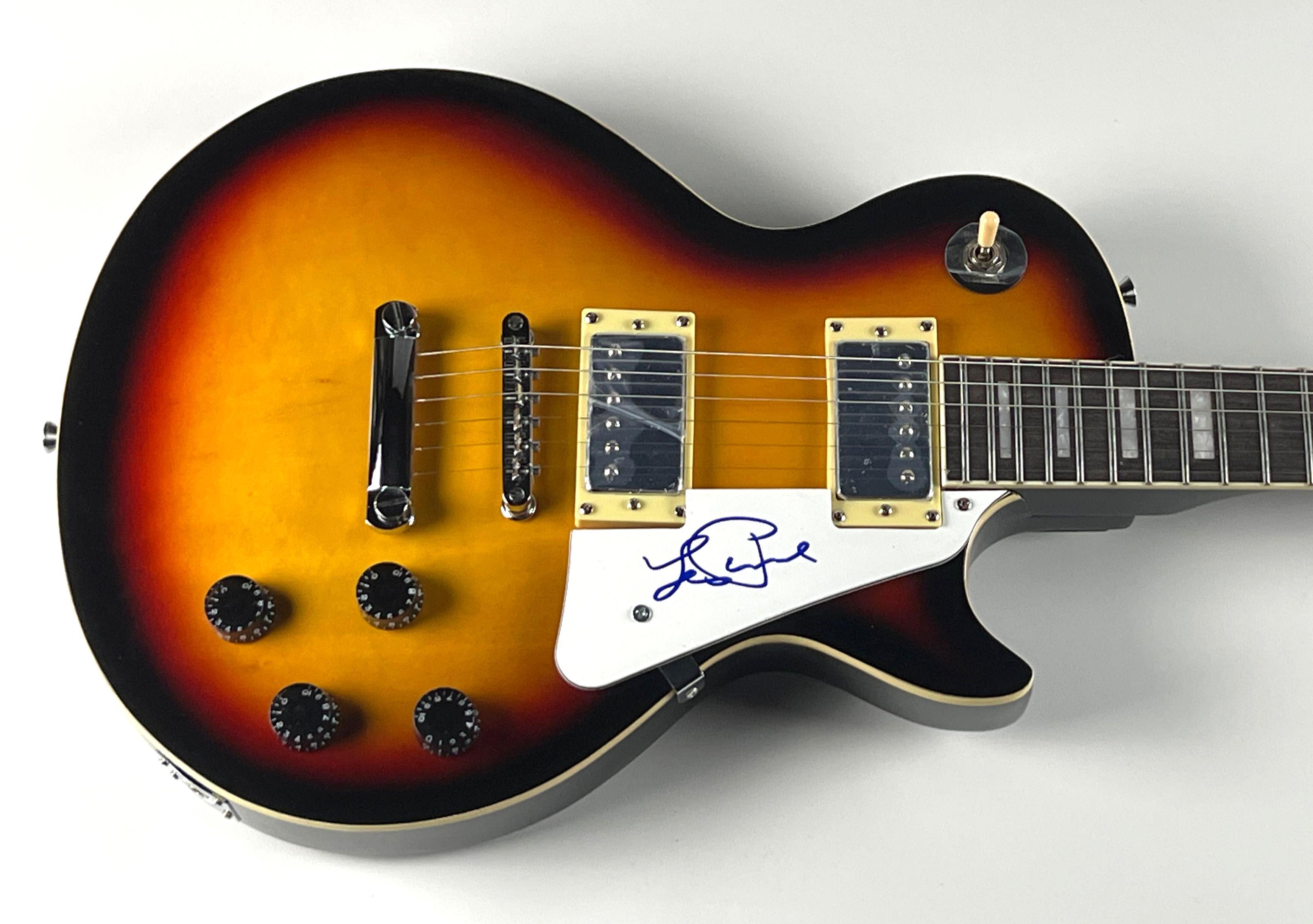 Les Paul Signed 39" Electric Guitar (JSA) at PristineAuction.com Les Paul Signed 39" Electric Guitar (JSA) at PristineAuction.com